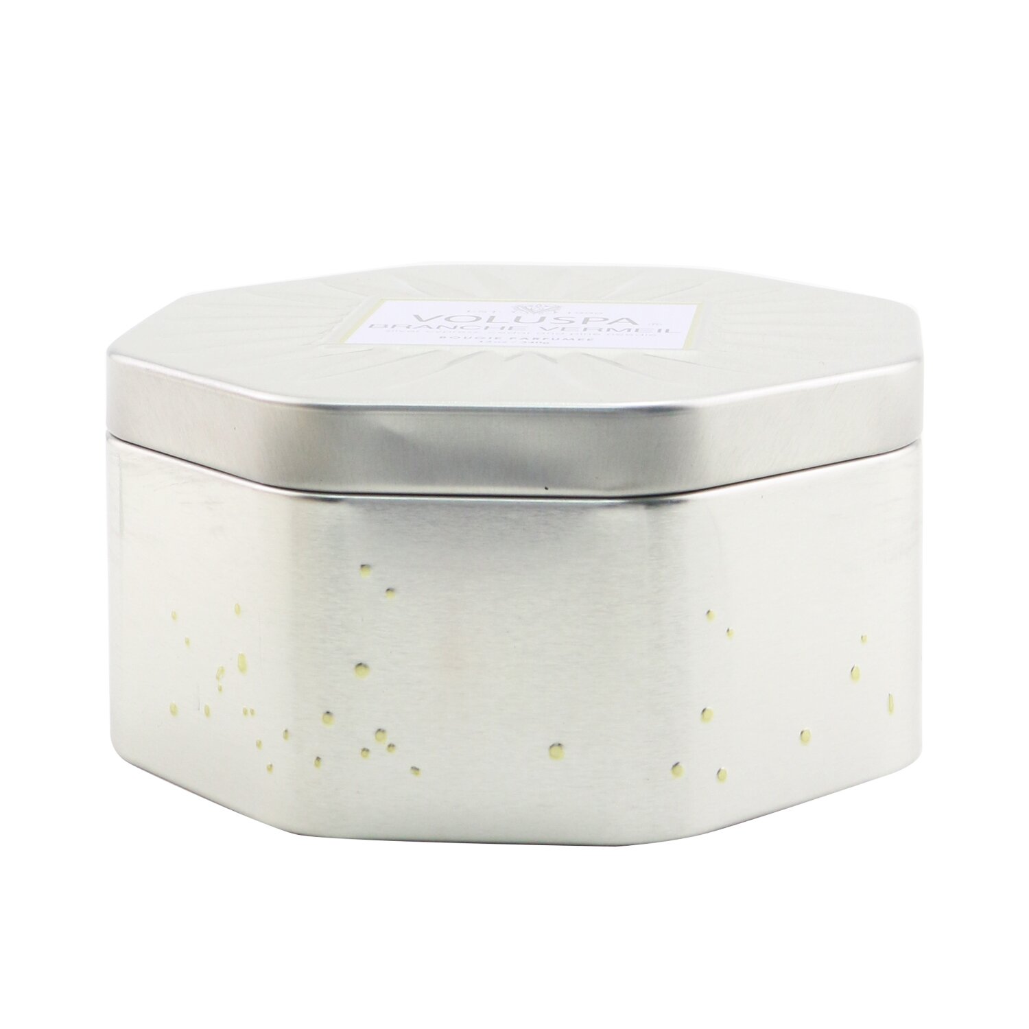 Voluspa شمع قصدير ثماني مع 3 فتائل - Branche Vermeil 340g/12oz