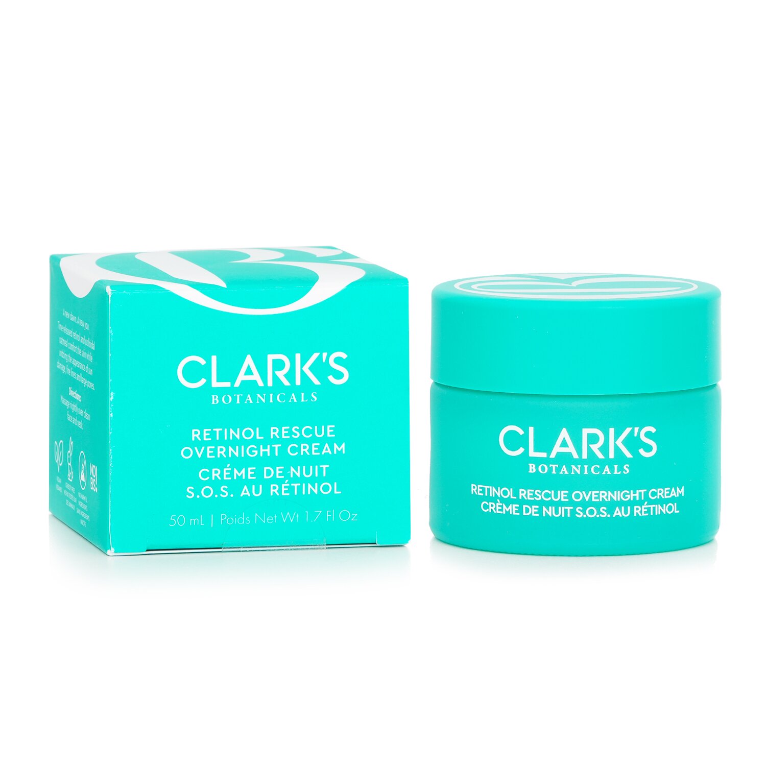 Clark's Botanicals Retinol Rescue Overnight Cream 50ml/1.7oz