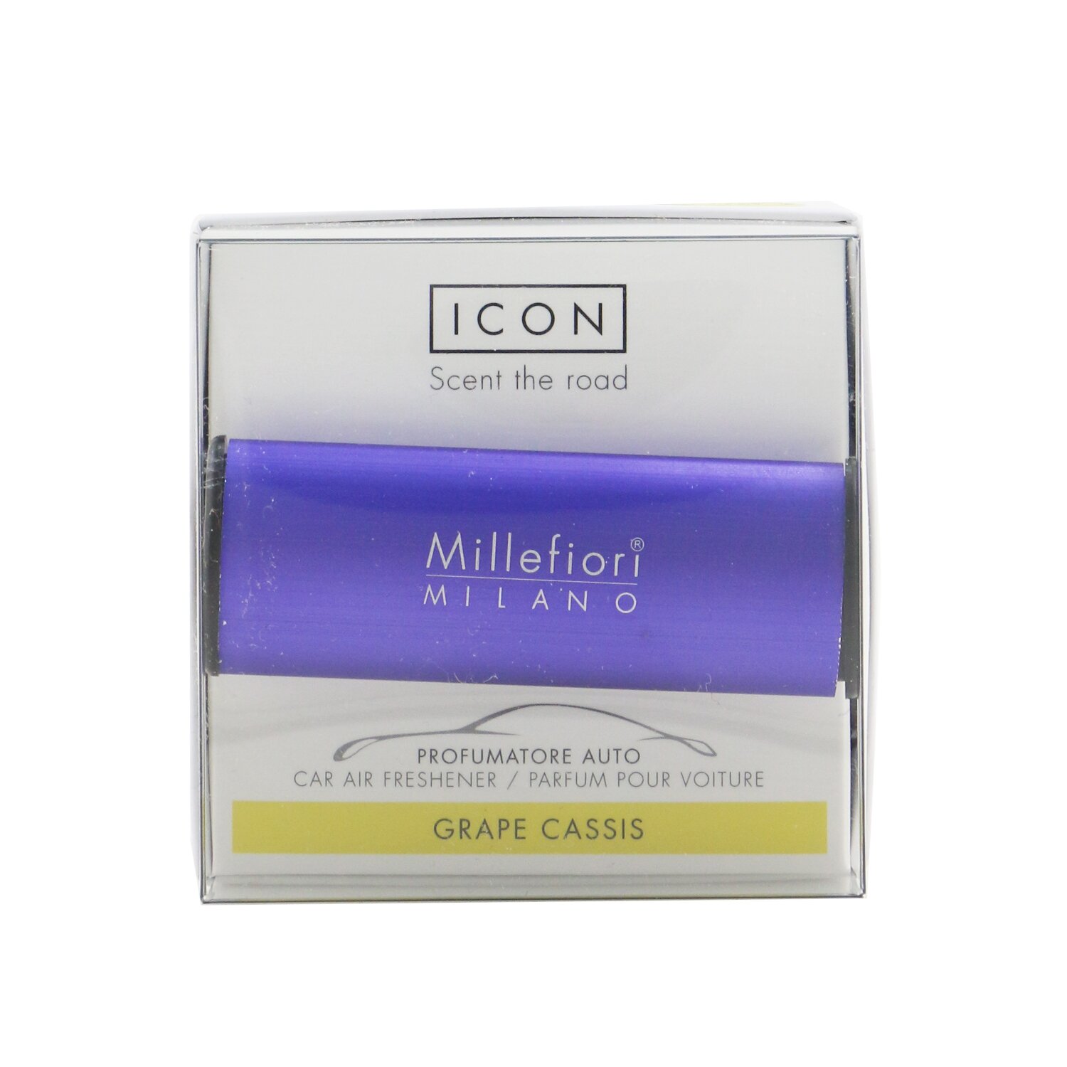 Millefiori Icon Classic Ambientador de Carro - Grape Cassis 1pc