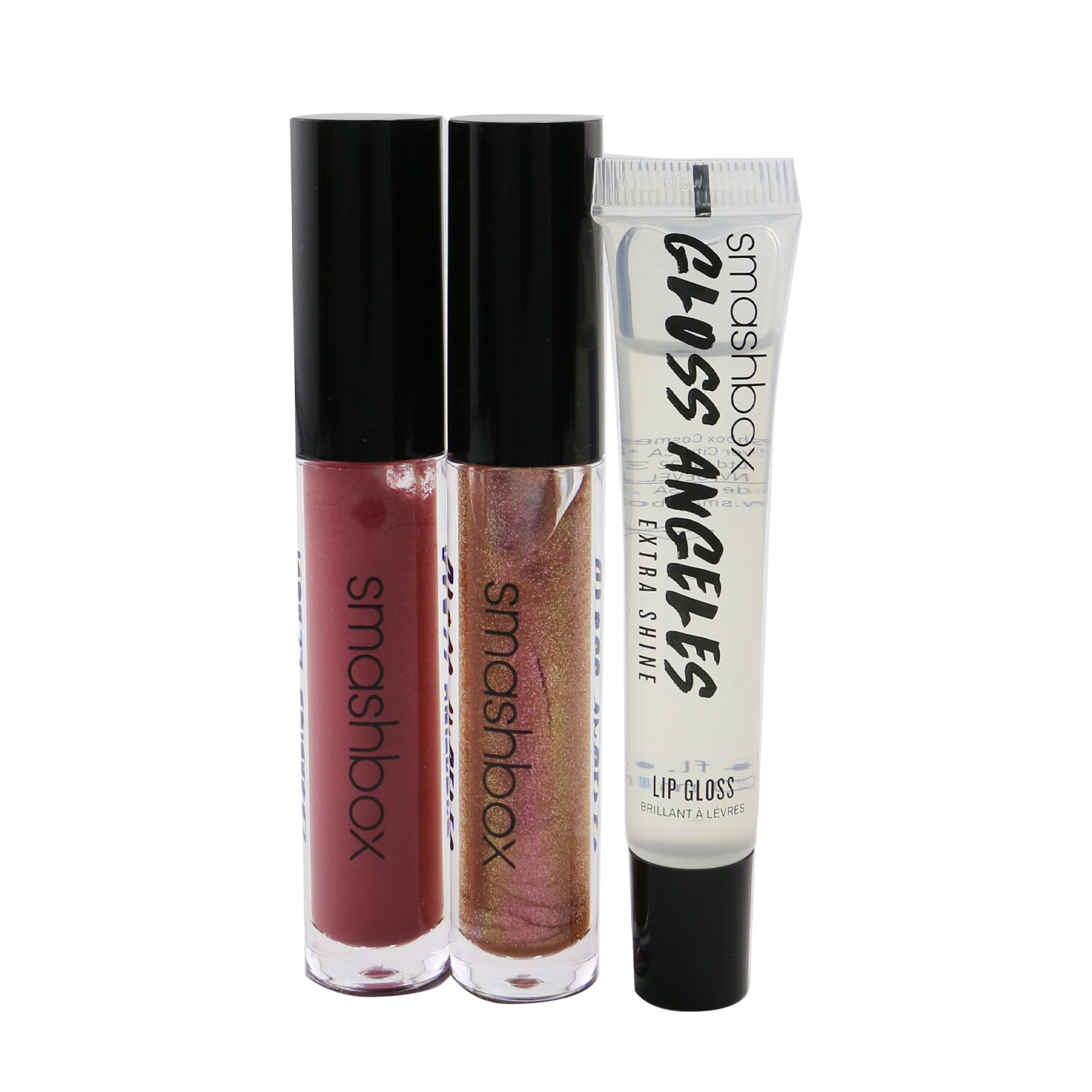 Smashbox Gloss Angeles Trio Set (3x Lip Gloss) (Box Slightly Damaged) 3x4ml/0.13oz