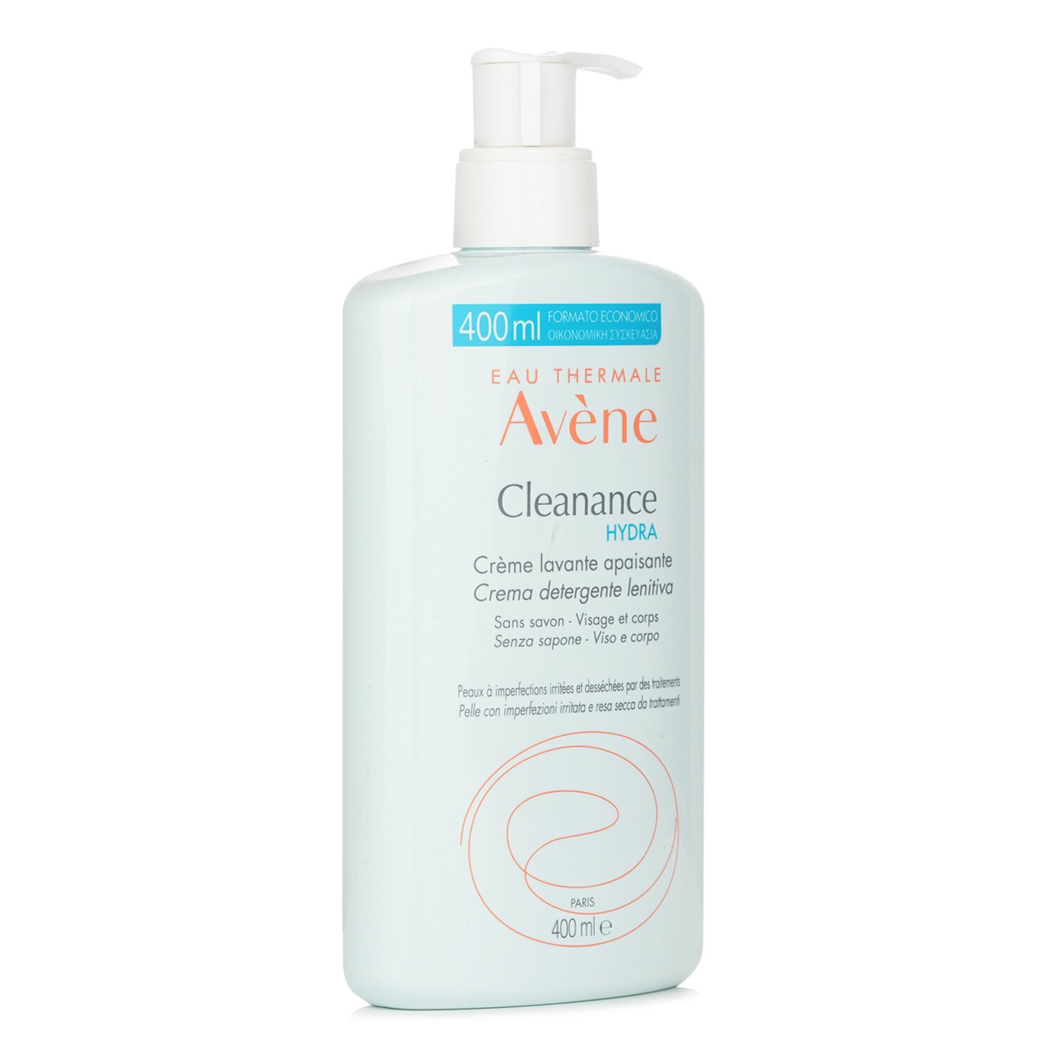 Avene Cleanance HYDRA rauhoittava puhdistusvoide 400ml/13.3oz