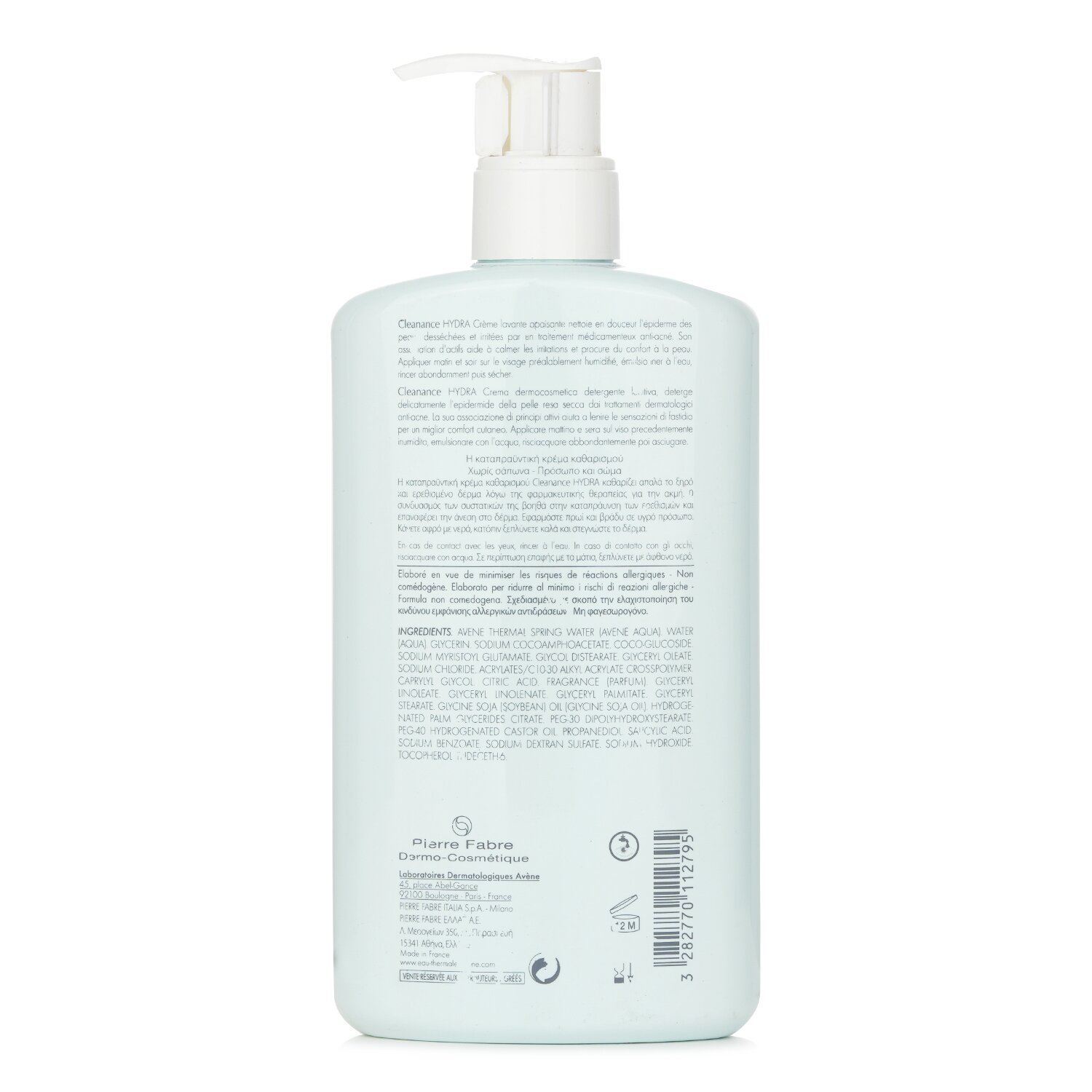 Avene Cleanance HYDRA Успокояващ почистващ крем 400ml/13.3oz