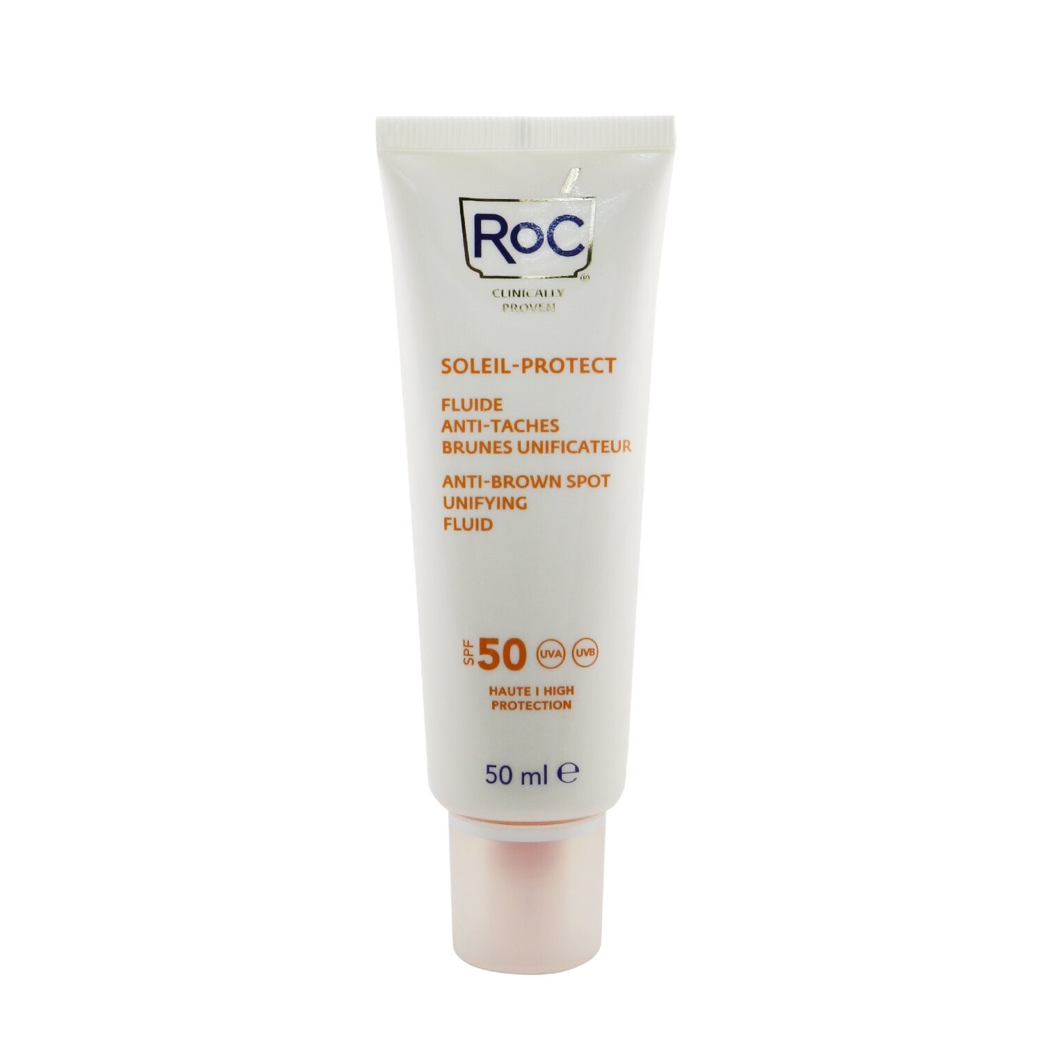 ROC Soleil-Protect Anti-Brown Spot Unifying Fluid SPF 50 UVA & UVB (Μειώνει ορατά τις καφέ κηλίδες) 50ml/1.69oz