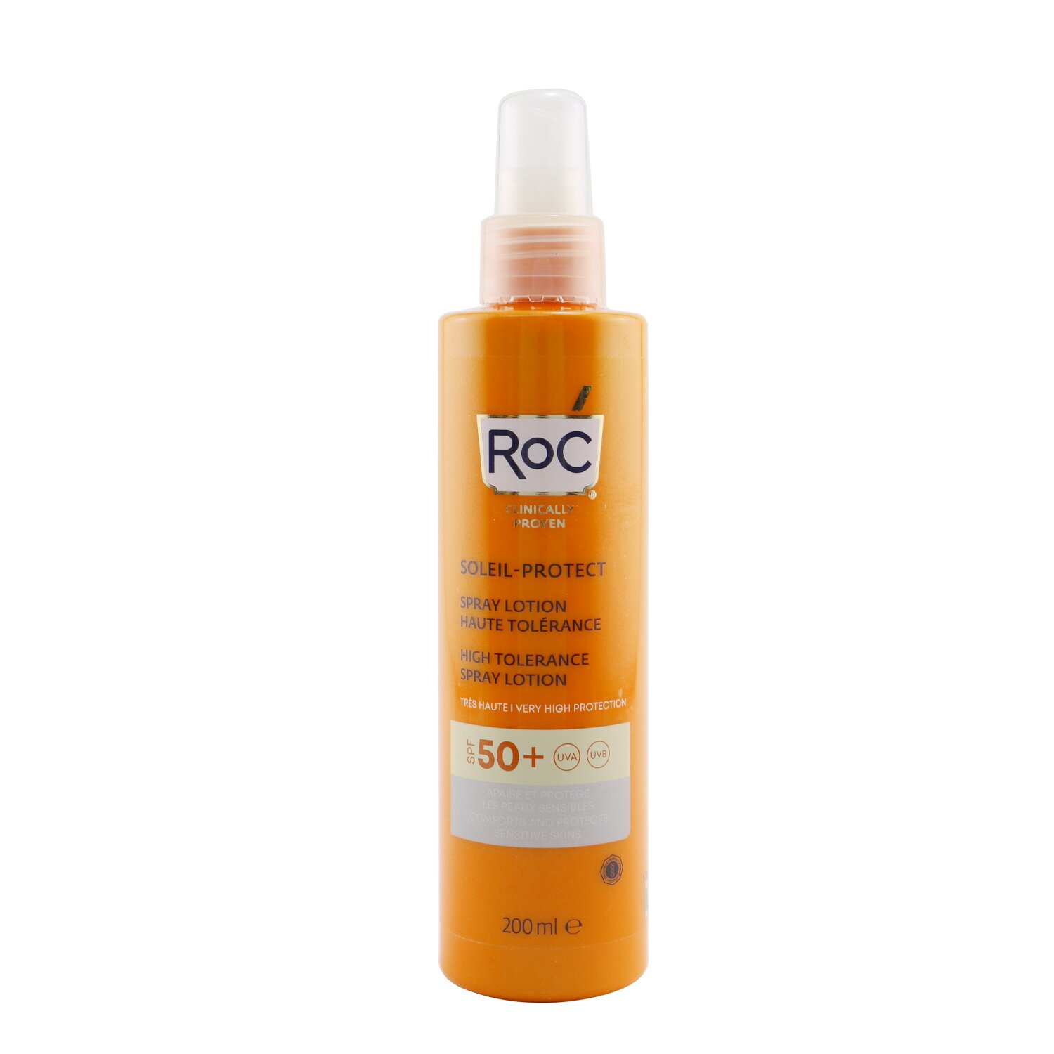 ROC Soleil-Protect High Tolerance Spray Lotion SPF 50+ UVA & UVB (για το σώμα) 200ml/6.7oz