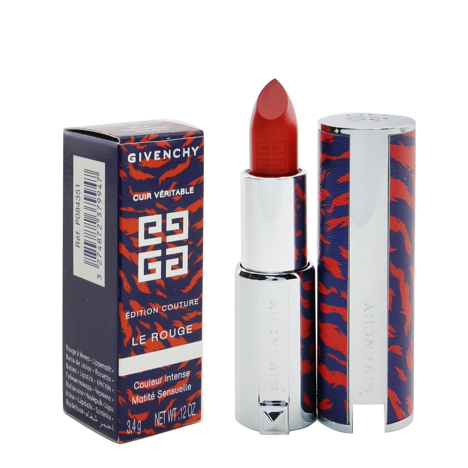 Givenchy Le Rouge Intense Color Sensuously Mat Lipstick 3.4g/0.12oz