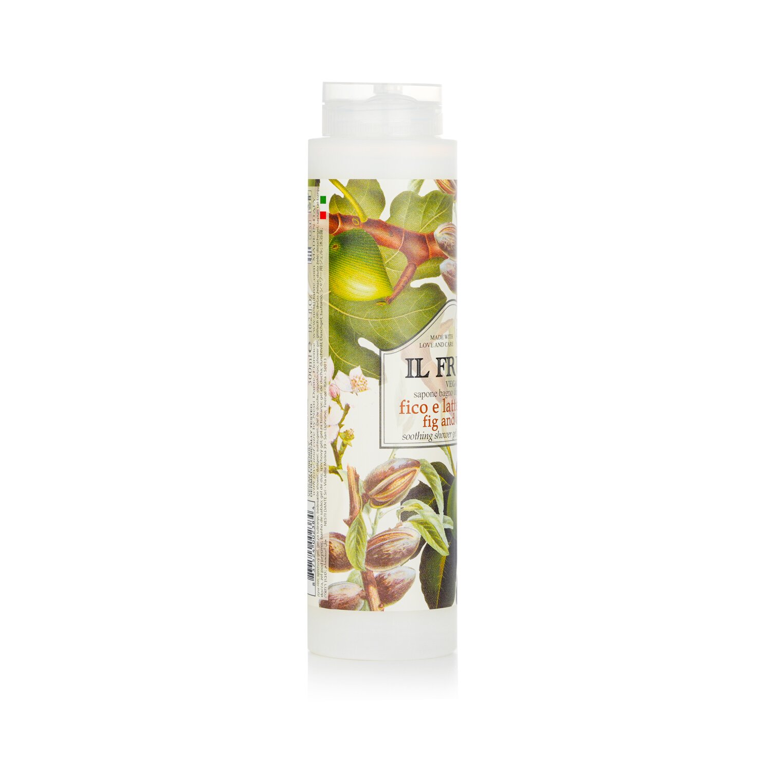 Nesti Dante Il Frutteto Soothing Shower Gel With Sweet Almond Protein, Fig & Almond Milk 300ml/10.2oz