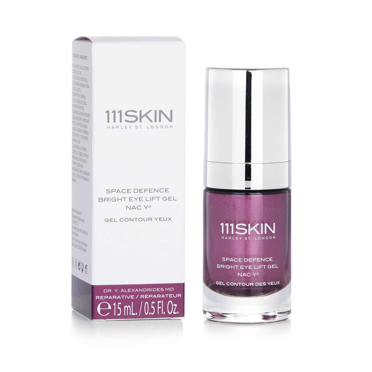 111skin Space Defence Bright Gel Reafirmador de Ojos NAC Y2 15ml/0.5oz