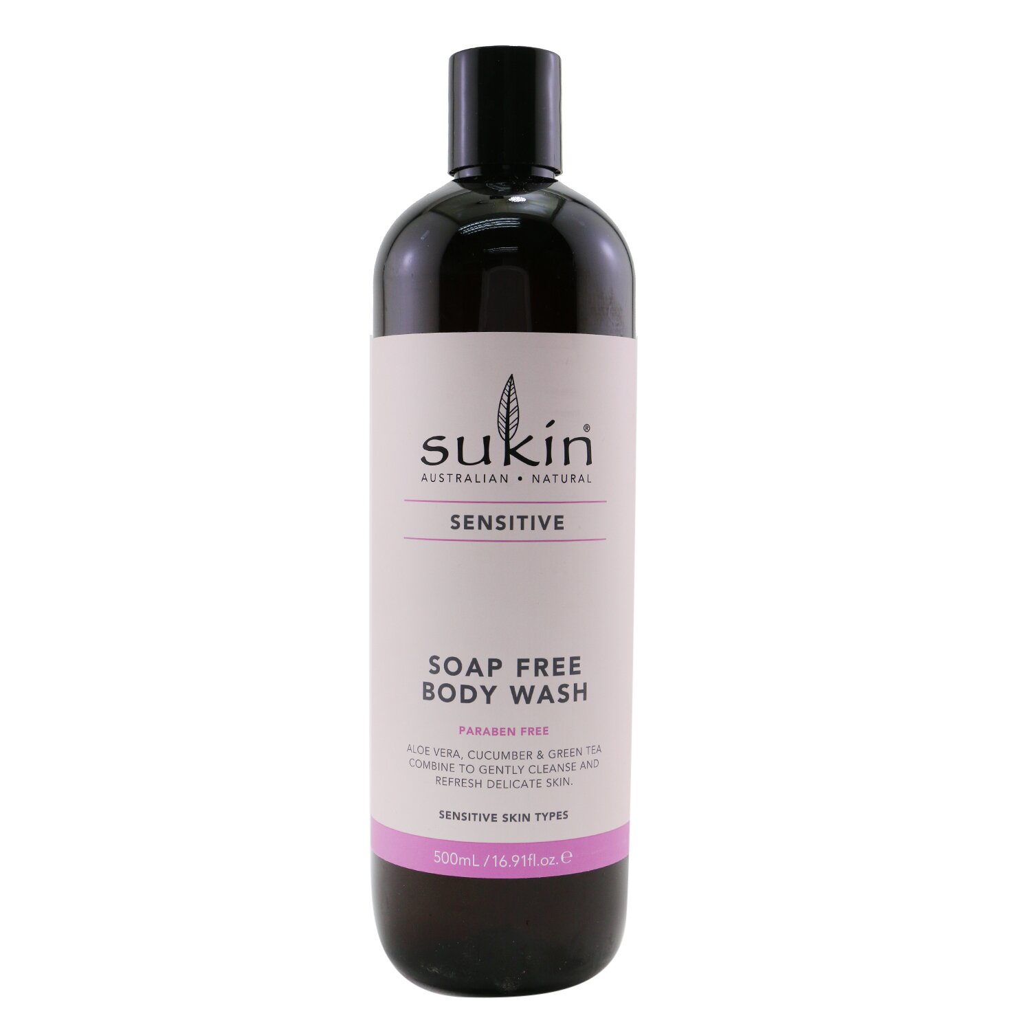 Sukin Sensitive Soap Free Body Wash (Sensitive Skin Types) 500ml/16.9oz