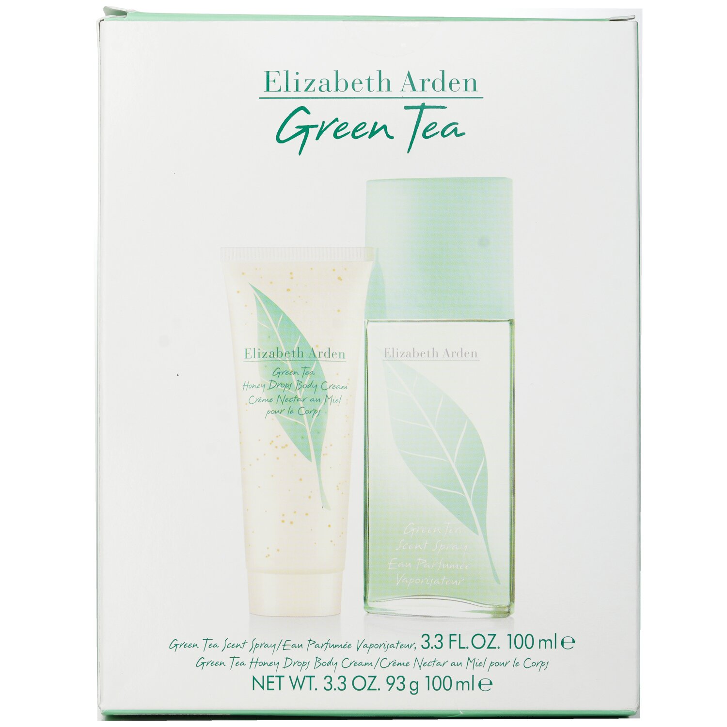 Elizabeth Arden Green Tea Coffret: Eau Parfumee Spray 100ml/3.3oz + Honey Drops Body Cream 100ml/3.3oz 2pcs