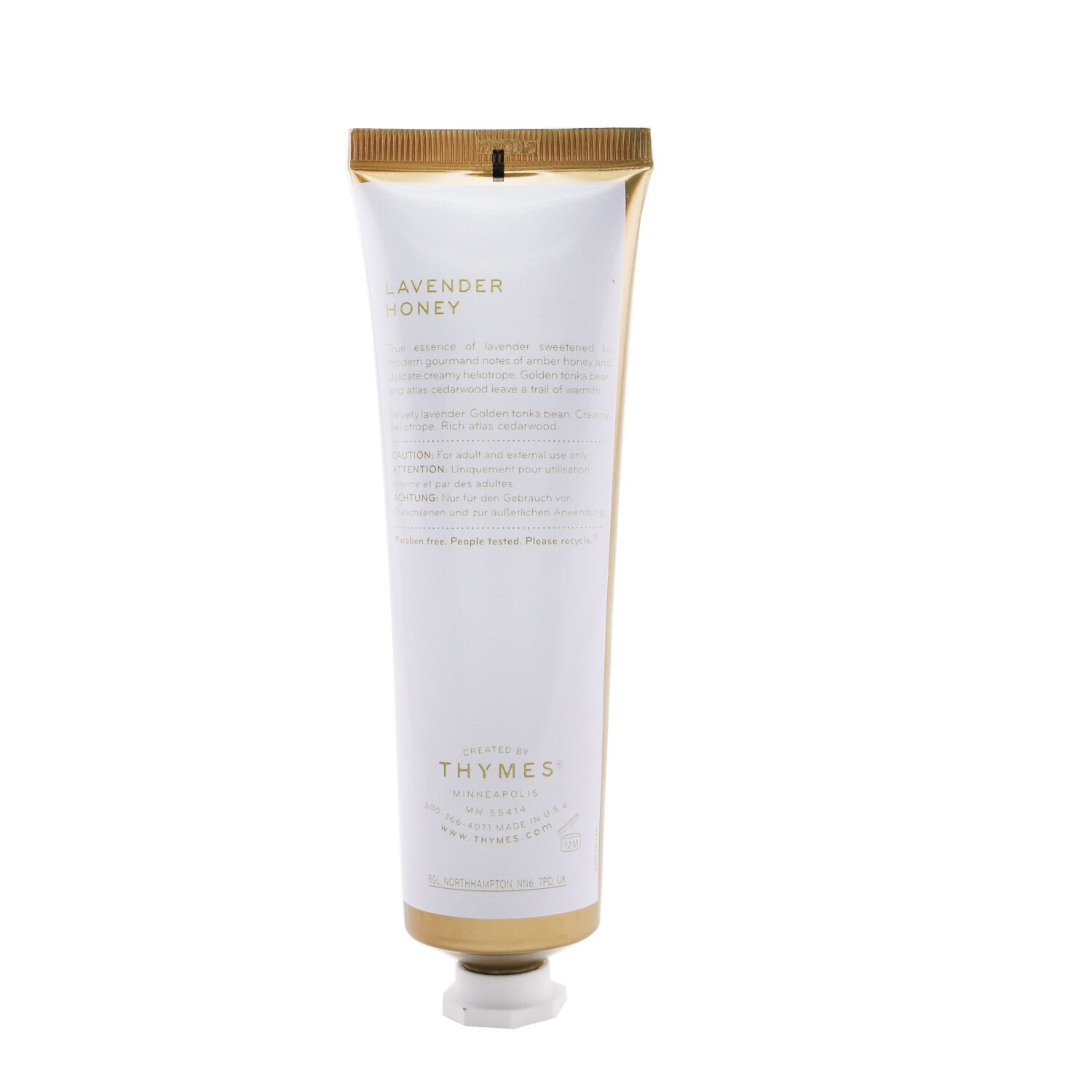 Thymes Lavender Honey Hand Cream 90ml/3oz