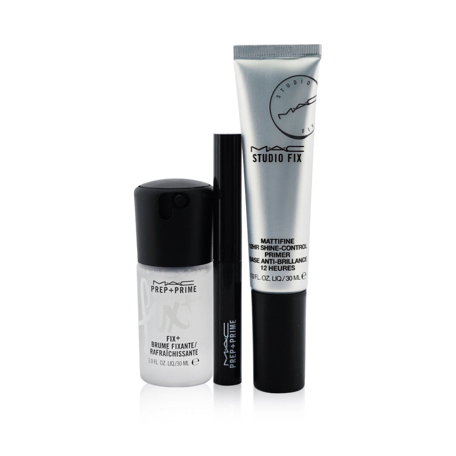 MAC Kit Tricks Of The Trade (1x Primer + 1x Bruma de Acabado + 1x Prep + Prime de Labios) 3pcs