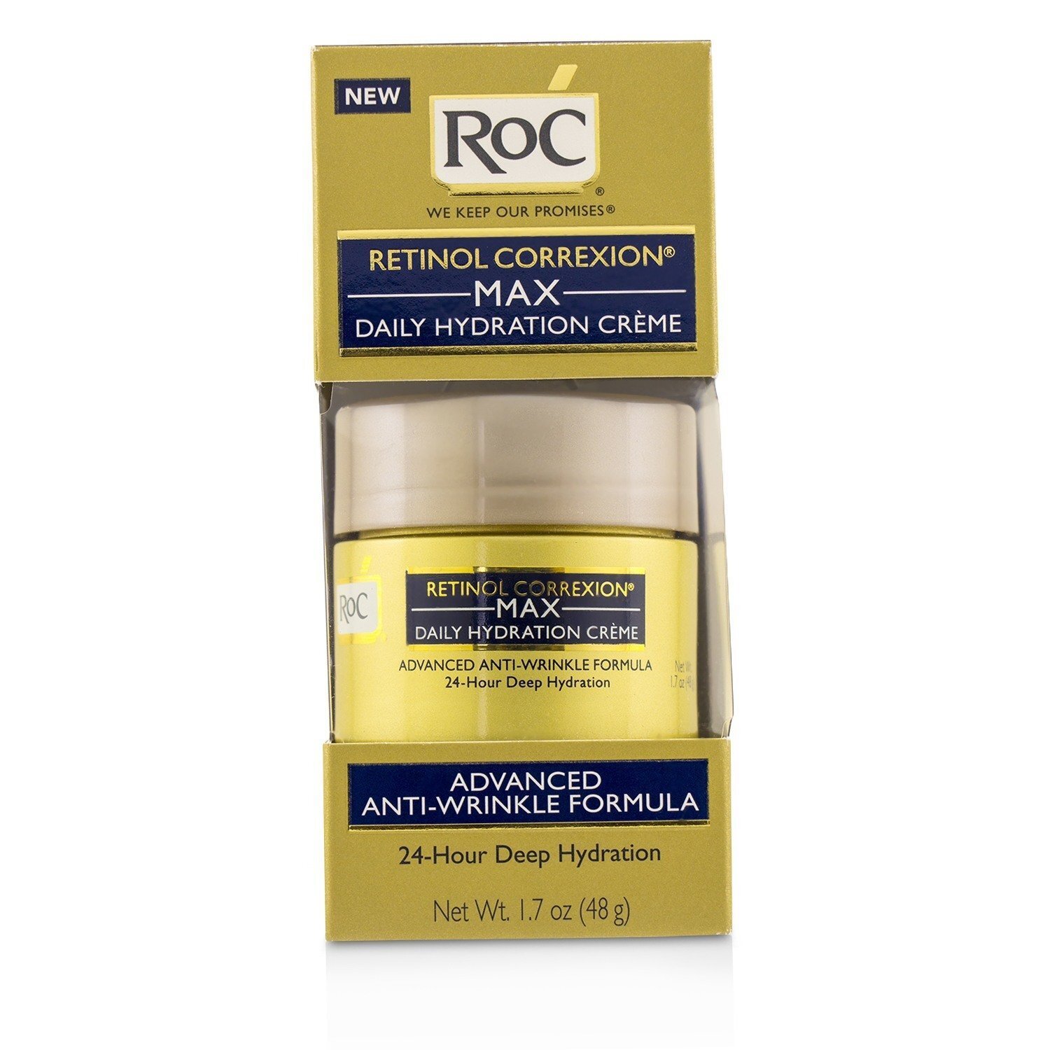 ROC Retinol Correxion Max Daily Hydration Creme (Exp. Date: 03/2022) 48g/1.7oz