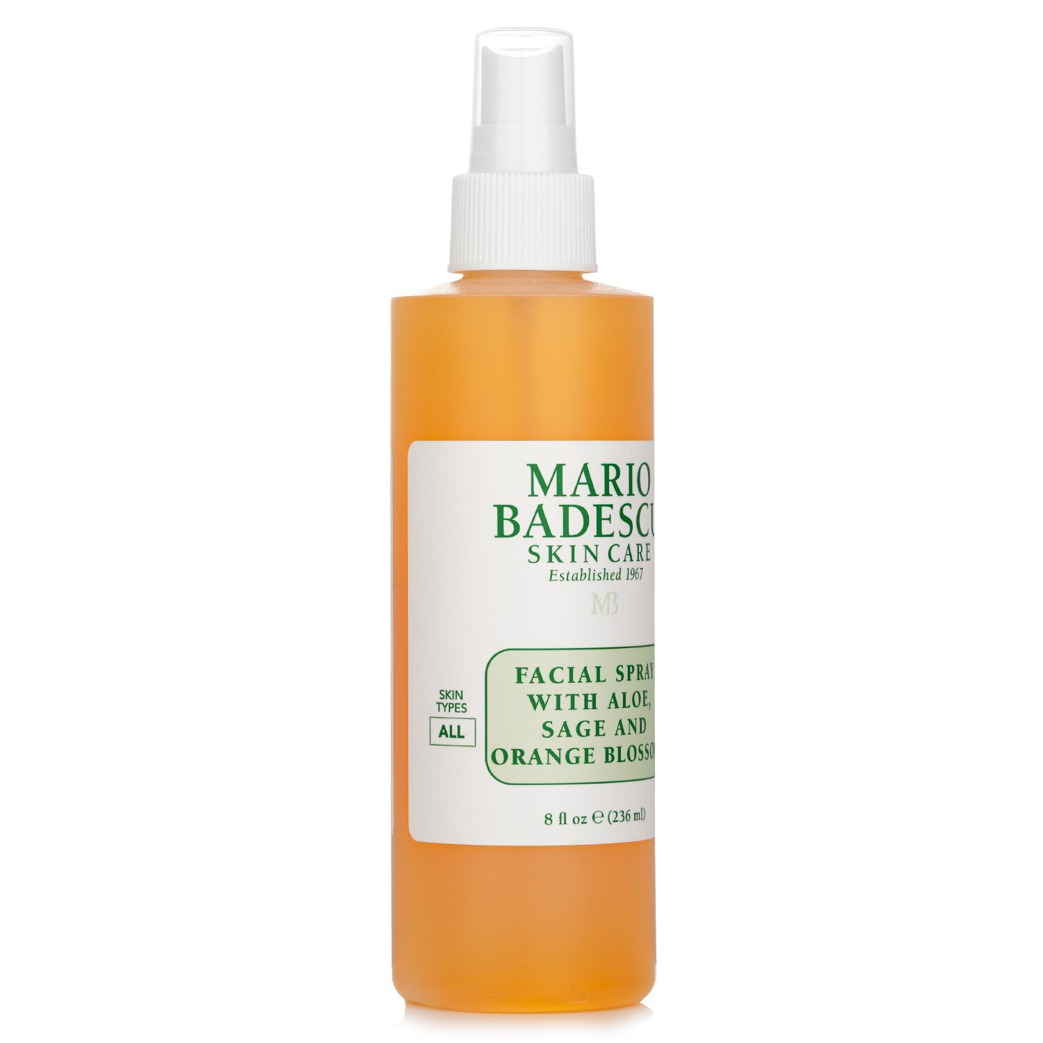 Mario Badescu Aloe, adaçayı və portağal çiçəyi ilə üz spreyi 236ml/8oz