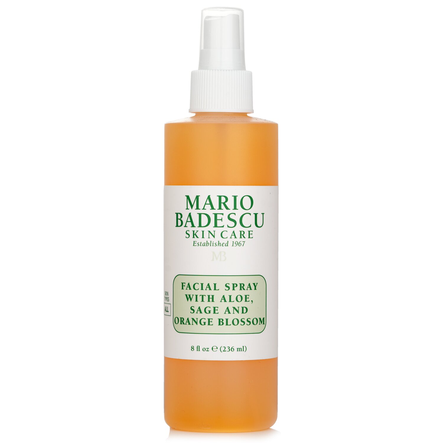 Mario Badescu Aloe, adaçayı və portağal çiçəyi ilə üz spreyi 236ml/8oz