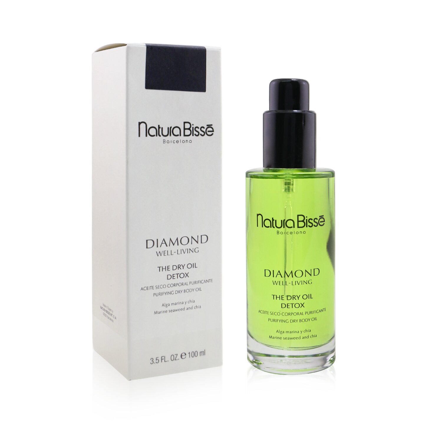 Natura Bisse Diamond Well-Living The Dry Oil (Detox) - Purifying Dry Body Oil 100ml/3.5oz