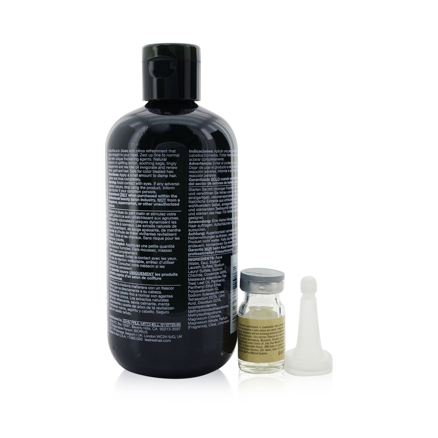 宝美奇  Paul Mitchell Tea Tree Lemon Sage Program Set: Shampoo 300ml + Hair Lotion 12x6ml 13pcs