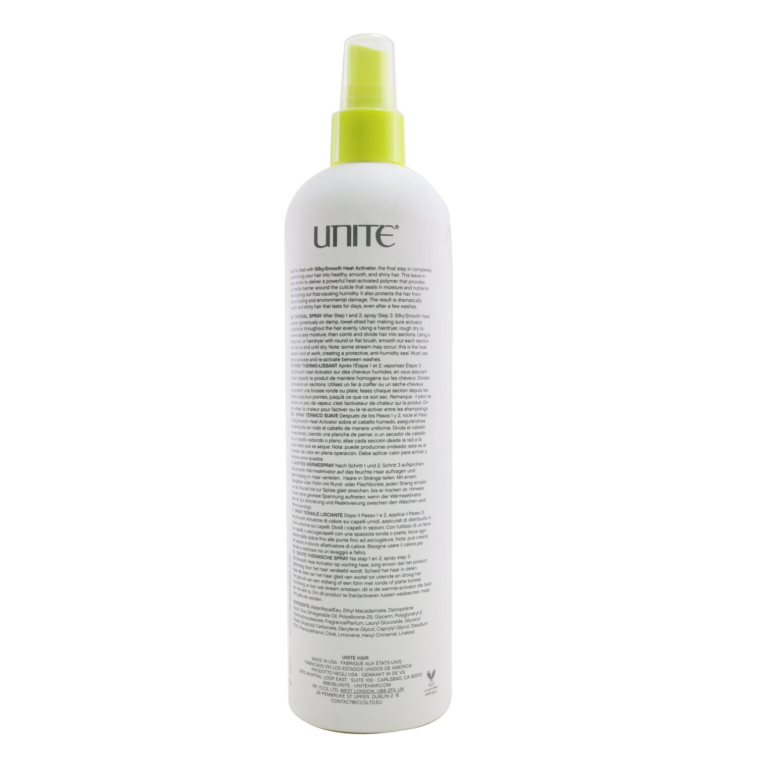 Unite RE:UNITE Silky:Smooth Heat Activator - Step 3 Seal (Salon Size) 473ml/16oz