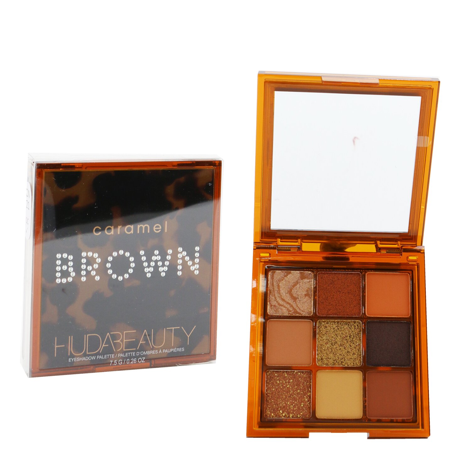 Huda Beauty Brown Obsessions Eyeshadow Palette (9x Eyeshadow) 7.5g/0.26oz