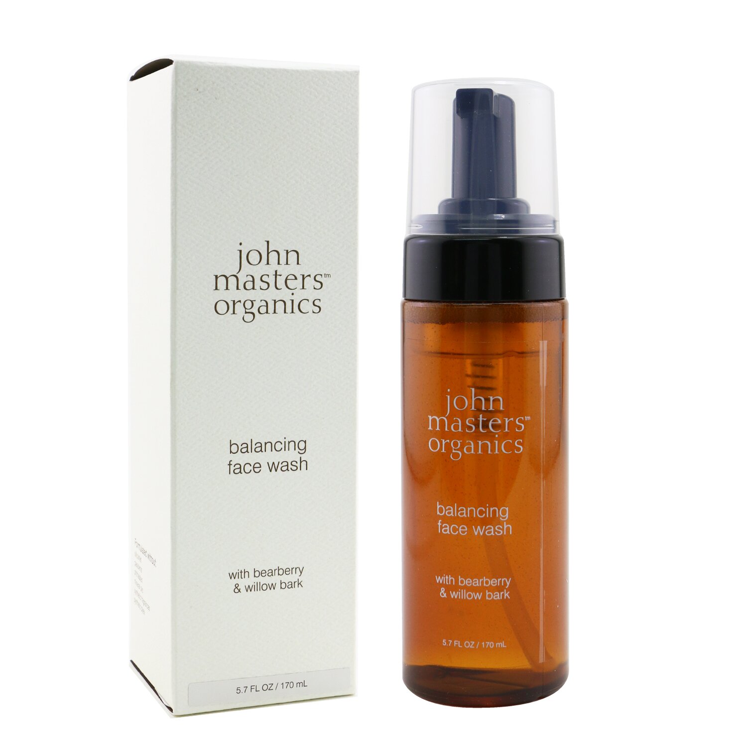 John Masters Organics Balancing Face Wash With Bearberry & Willow Bark 170ml/5.7oz