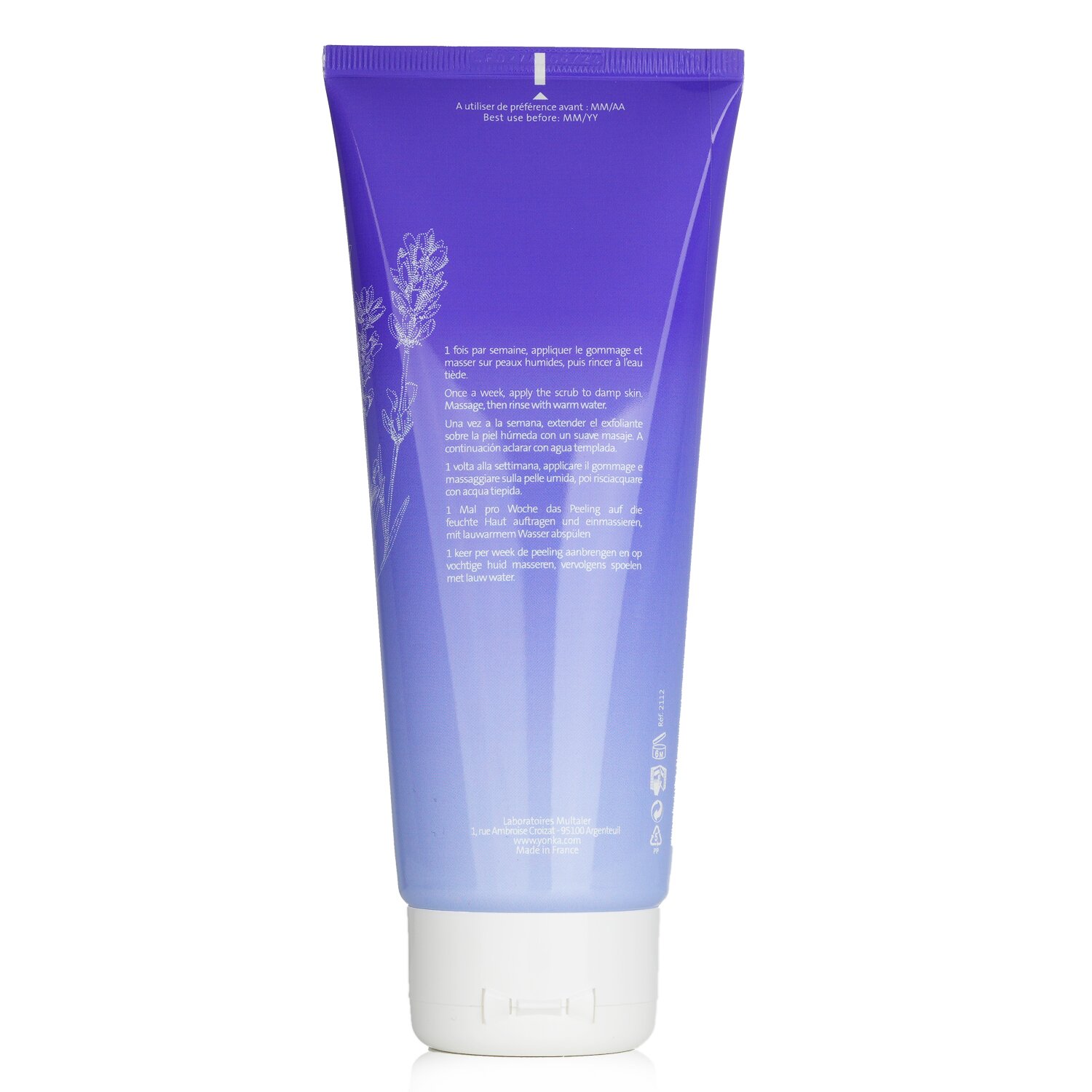 Yonka Gommage Doux Hydrating, Exfoliating Cream - Lavender (Exp. Date: 30/6/2024) 200ml/7.48oz