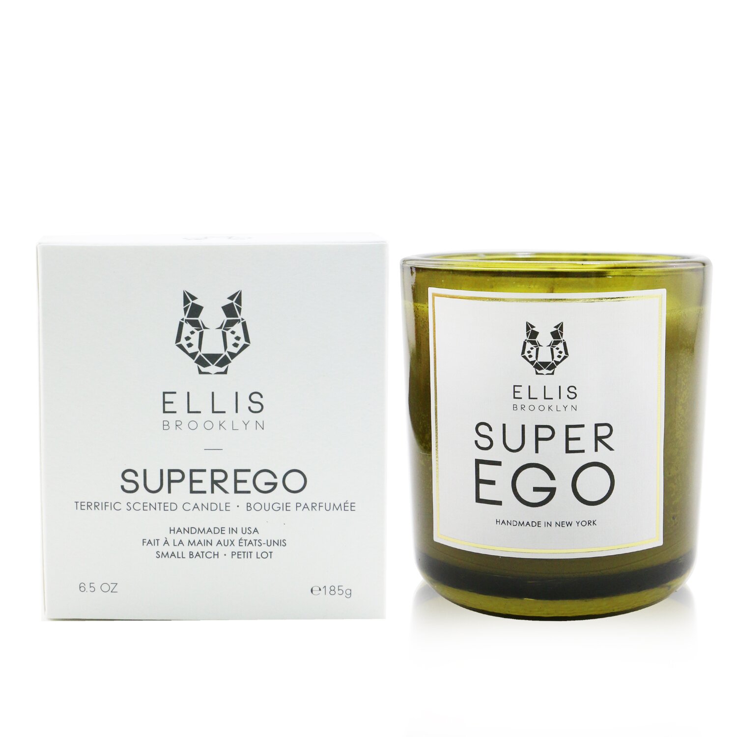 Ellis Brooklyn Terrific Scented Candle - Superego 185g/6.5oz