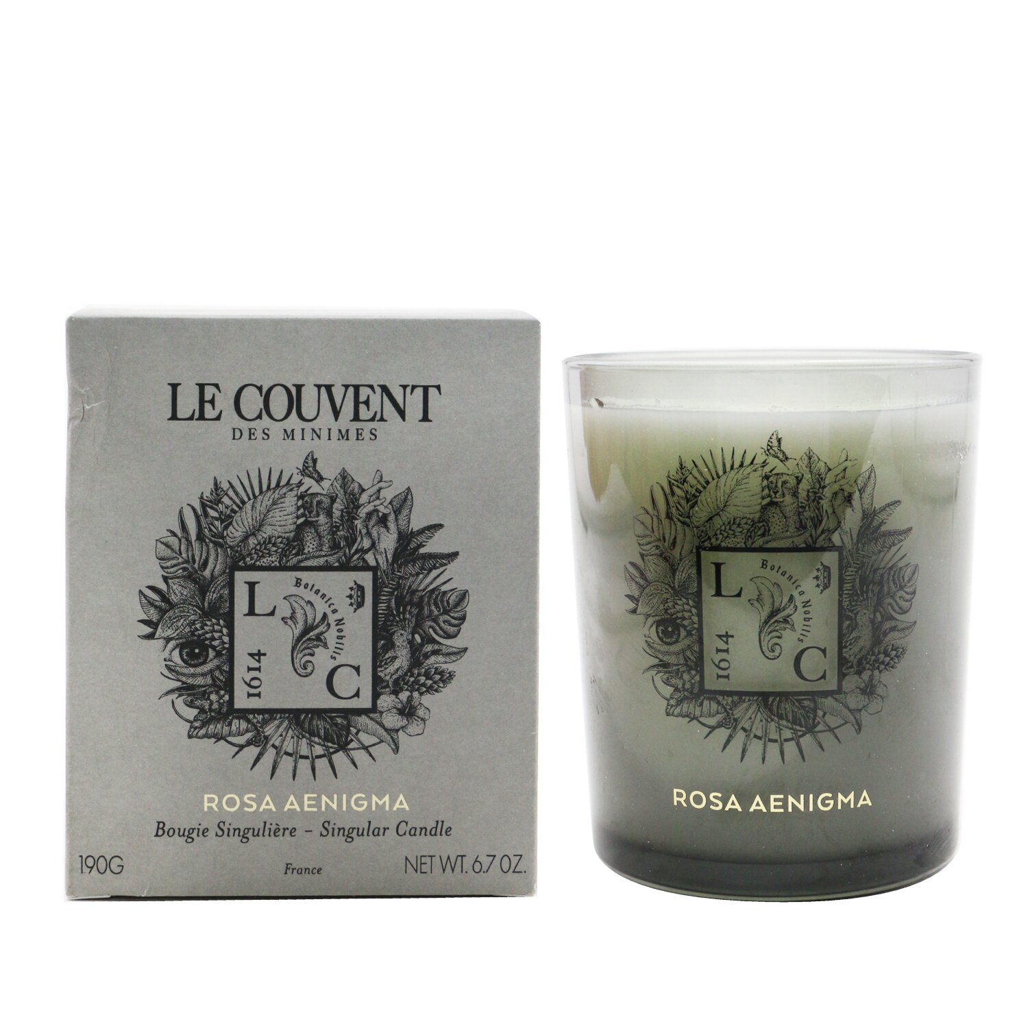 Le Couvent Candle - Rosa Aenigma 190g/6.7oz