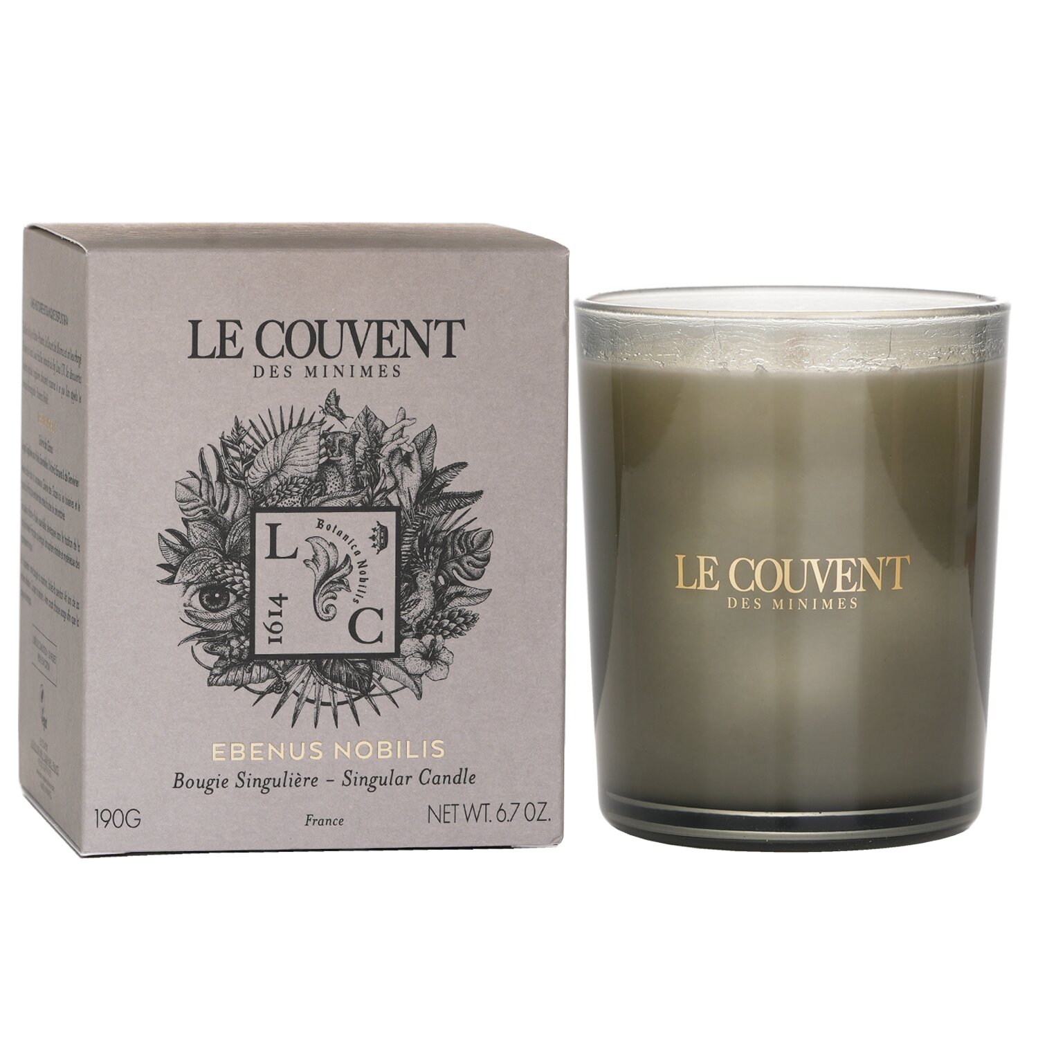 Le Couvent Candle - Ebenus Nobilis 190g/6.7oz