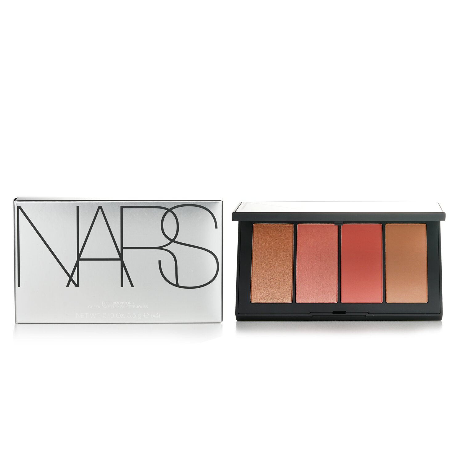 NARS Full Dimension II Cheek Palette (4x Blush) (Box Slightly Damaged) 4x5.5g/0.19oz