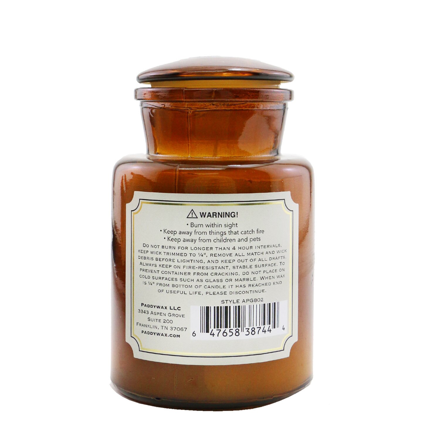 Paddywax Apothecary Candle - Chamomile & Fig 226g/8oz