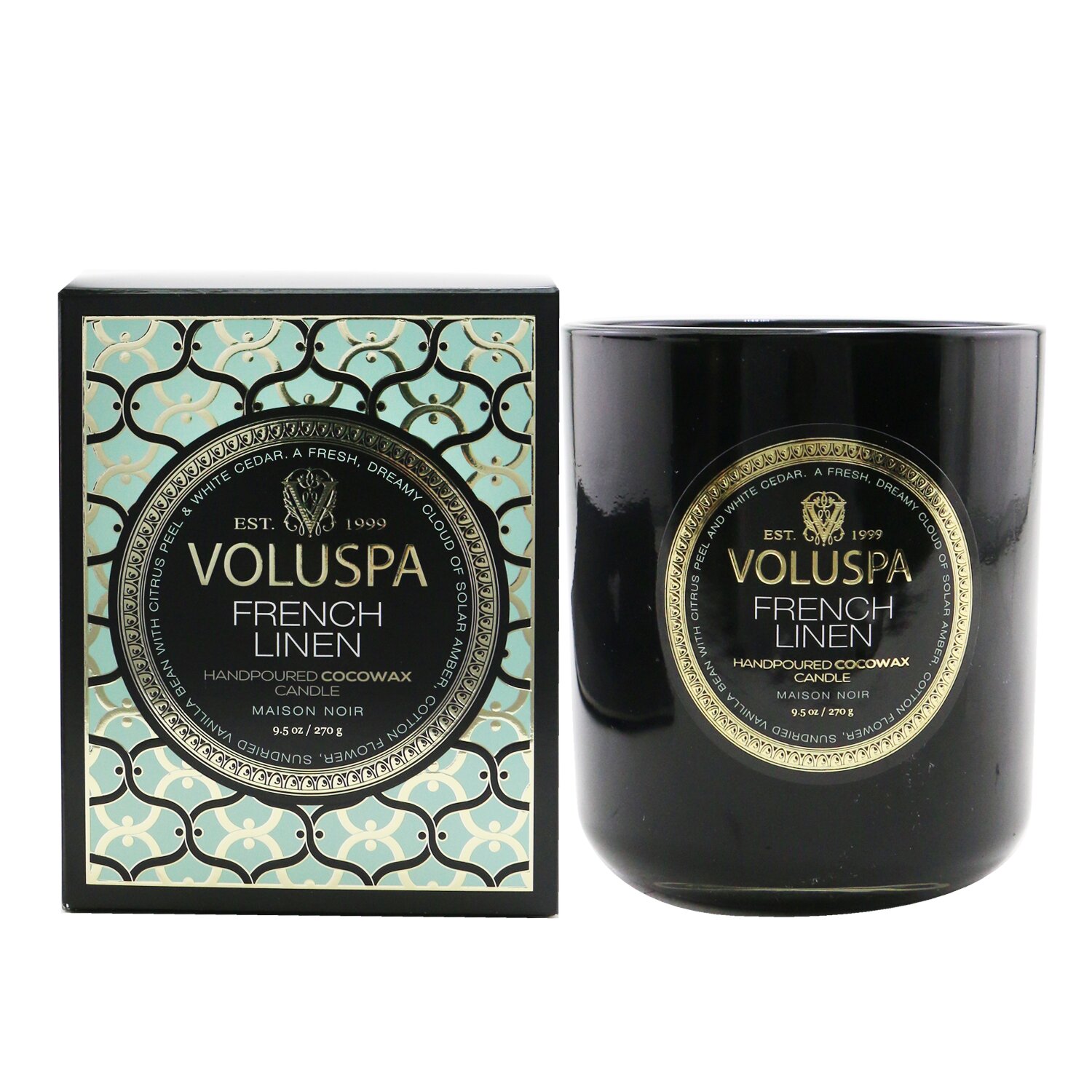 Voluspa Classic Candle - French Linen 270g/9.5oz