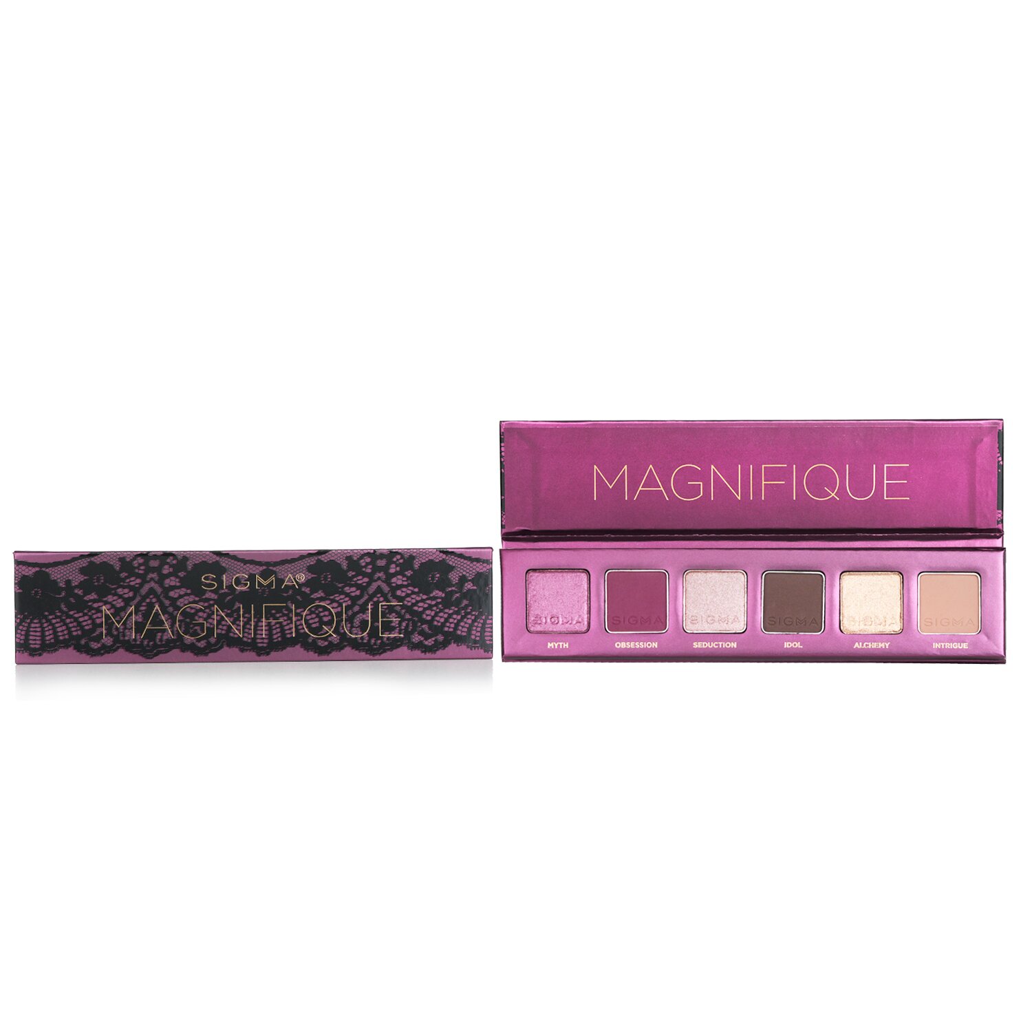 Sigma Beauty Magnifique Eyeshadow Palette (6x Eye Shadow + 1x Brush) Picture Color