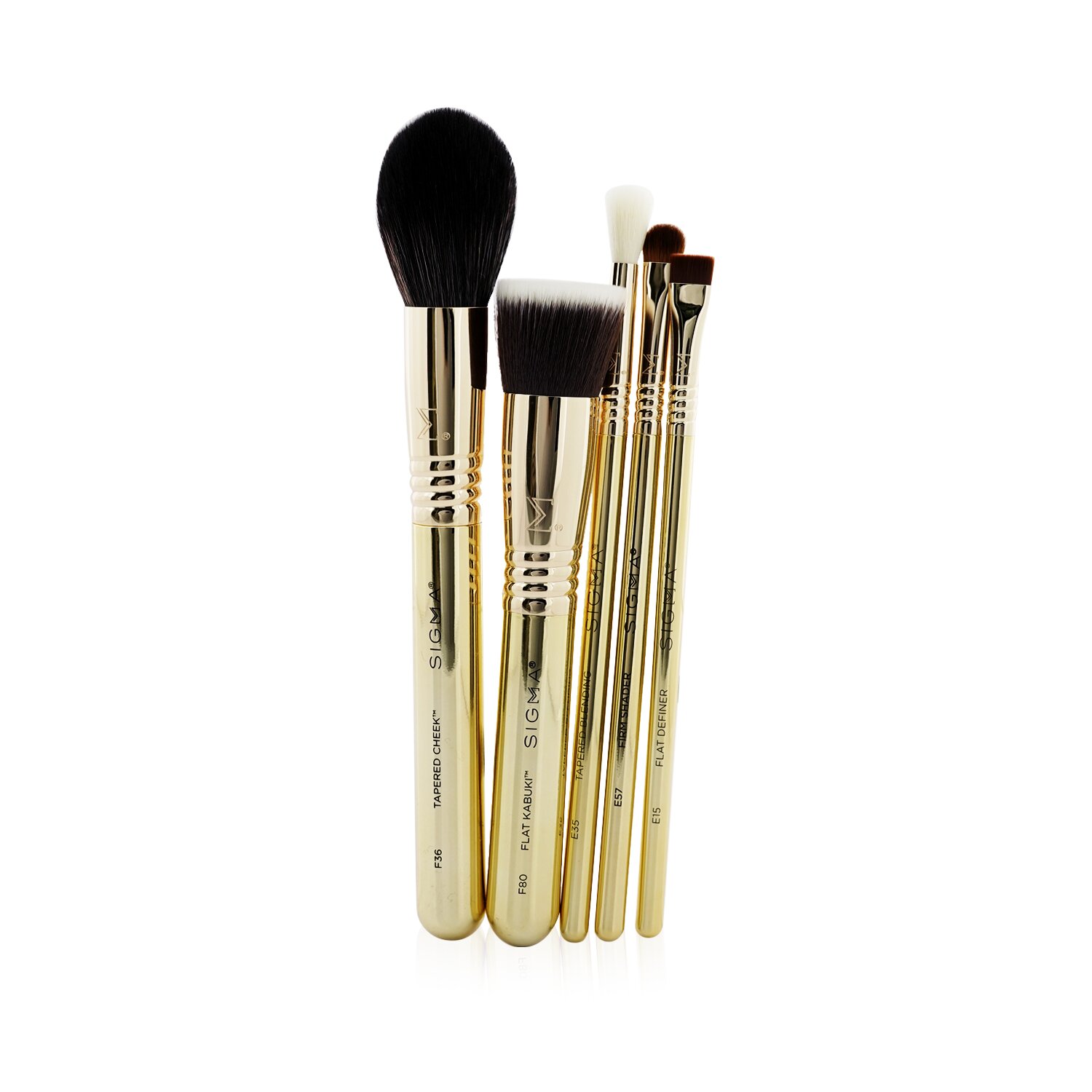 Sigma Beauty Beauty Obsessed Brush Set (5x Brush +1x Bag) 5pcs+1bag |  Strawberrynet USA