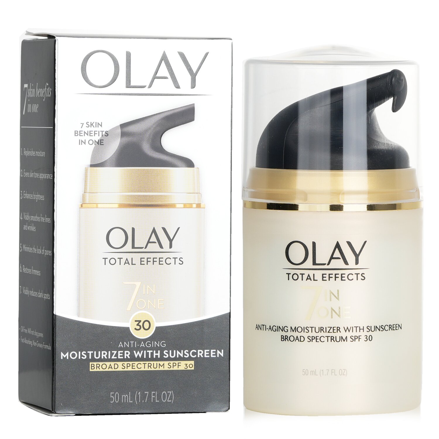 Olay Total Effects 7 in 1 Anti-Aging Moisturizer SPF 30 50ml/1.7oz