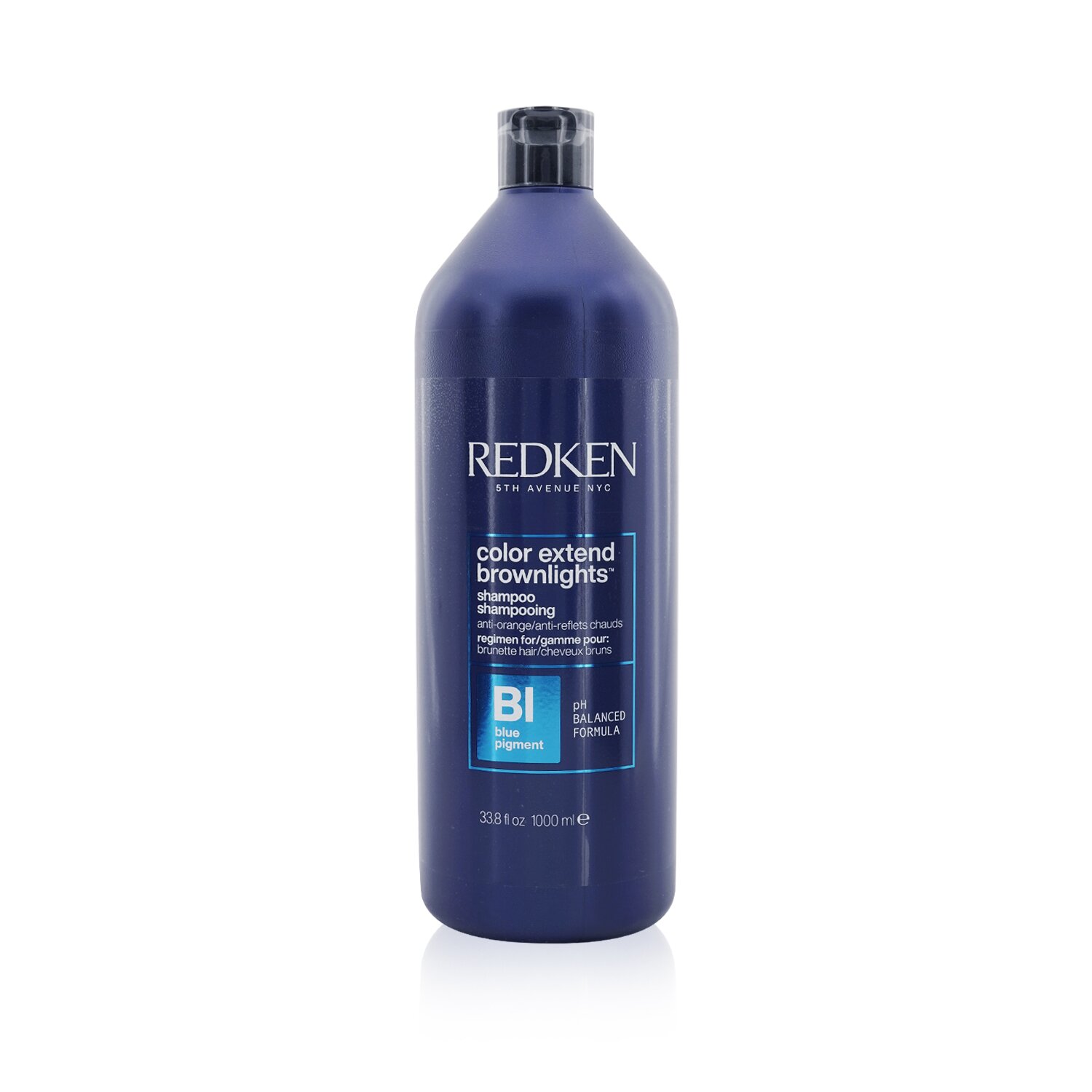 Redken Color Extend Brownlights Blue Shampoo Anti-Orange/Anti-Reflets Chauds (For Brunette Hair) 1000ml/33.8oz