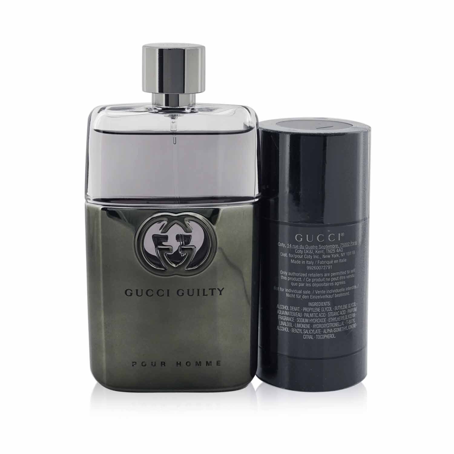 Gucci Guilty Pour Homme Coffret: 2pcs