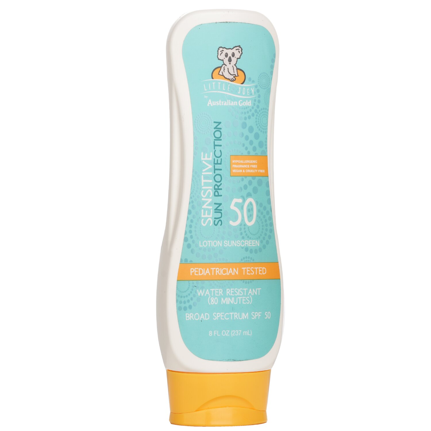 Australian Gold 金色澳洲  小喬伊乳液防曬霜 SPF 50（敏感防曬） 237ml/8oz