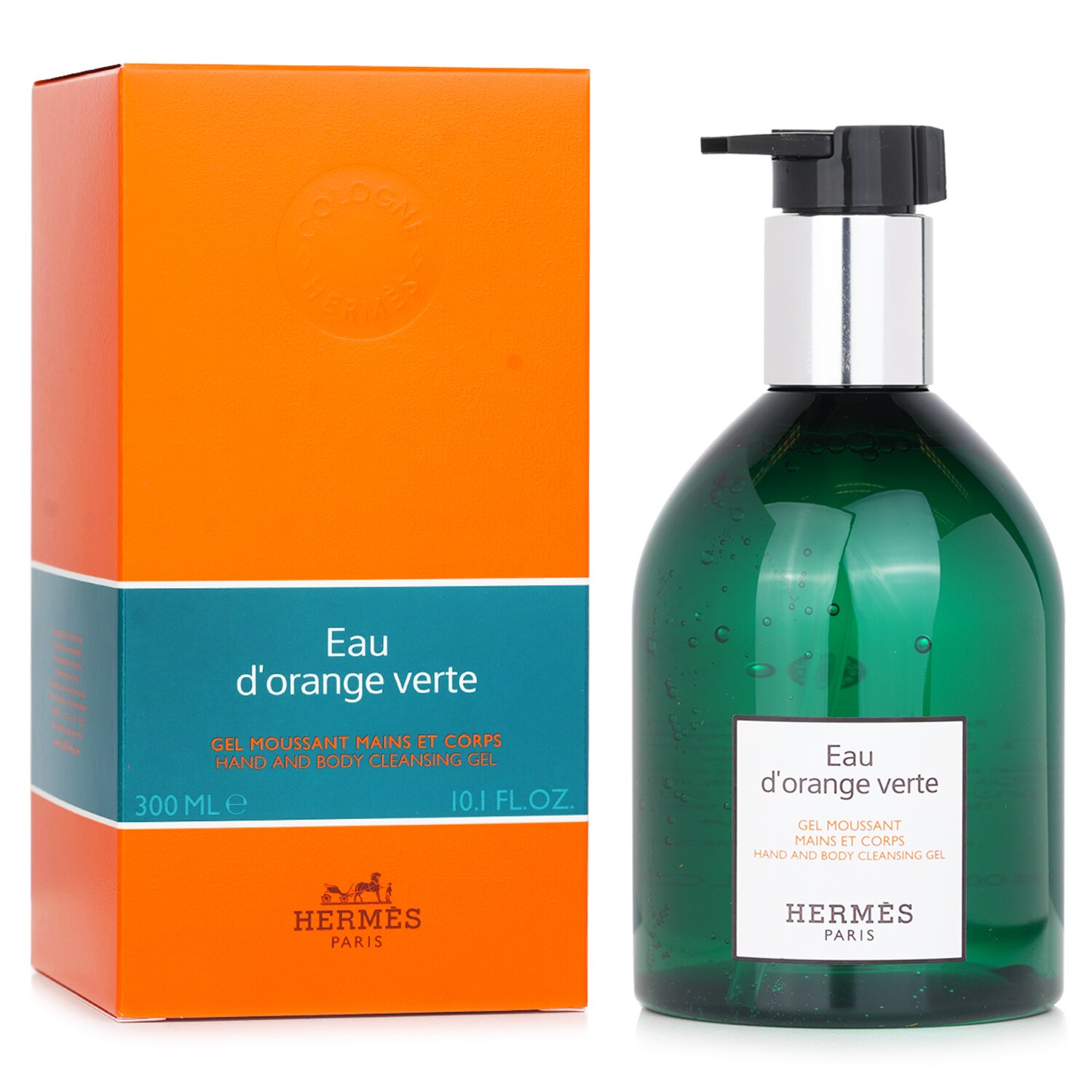 Hermes Eau D'Orange Verte Hand And Body Cleansing Gel 300ml/10.1oz