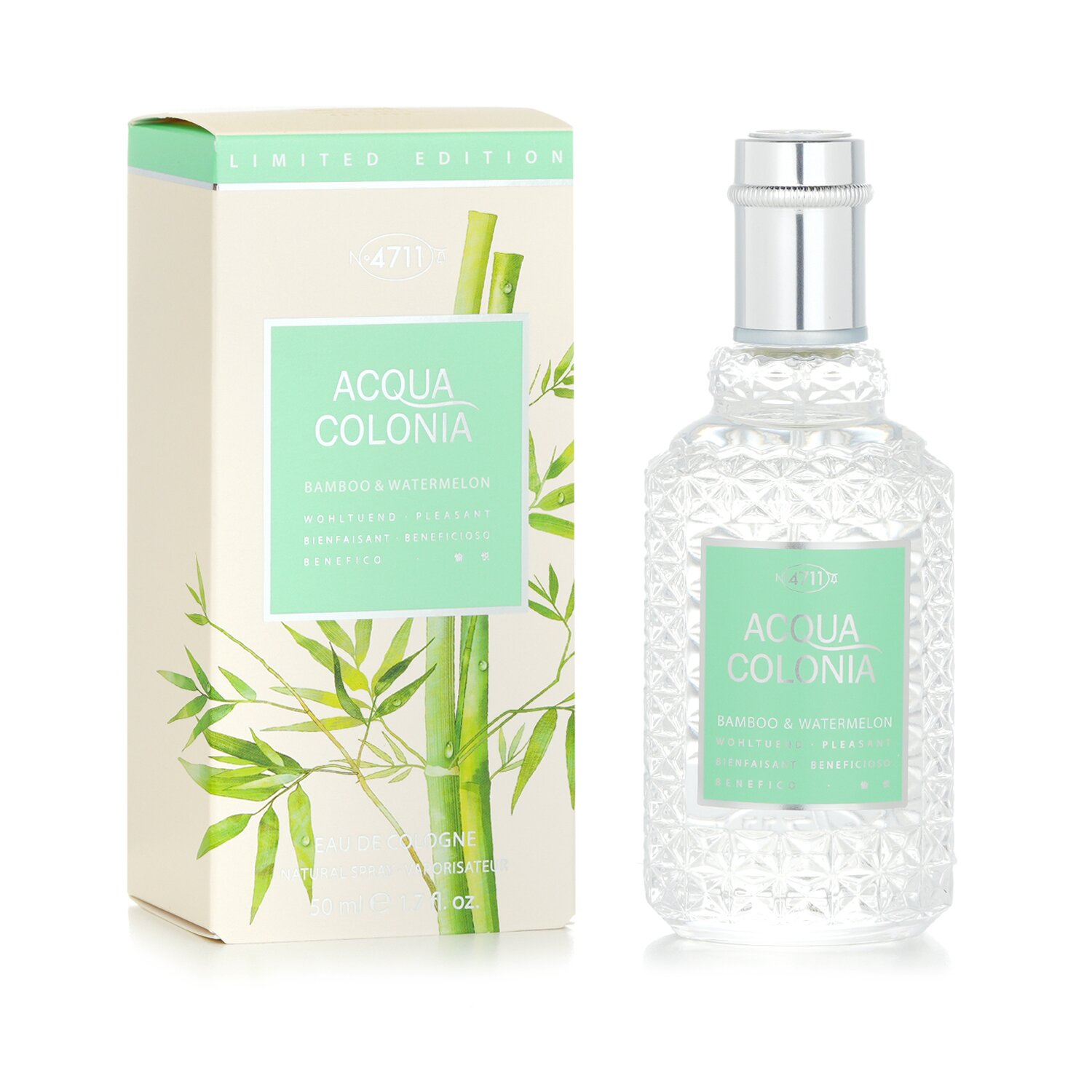 4711 Acqua Colonia Bamboo & Watermelon Eau De Cologne Spray 50ml/1.7oz