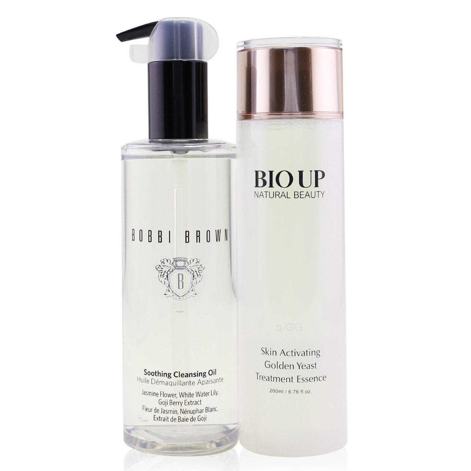 Bobbi Brown Soothing Cleansing Oil (Free: Natural Beauty BIO UP Treatment Essence 200ml) 2pcs