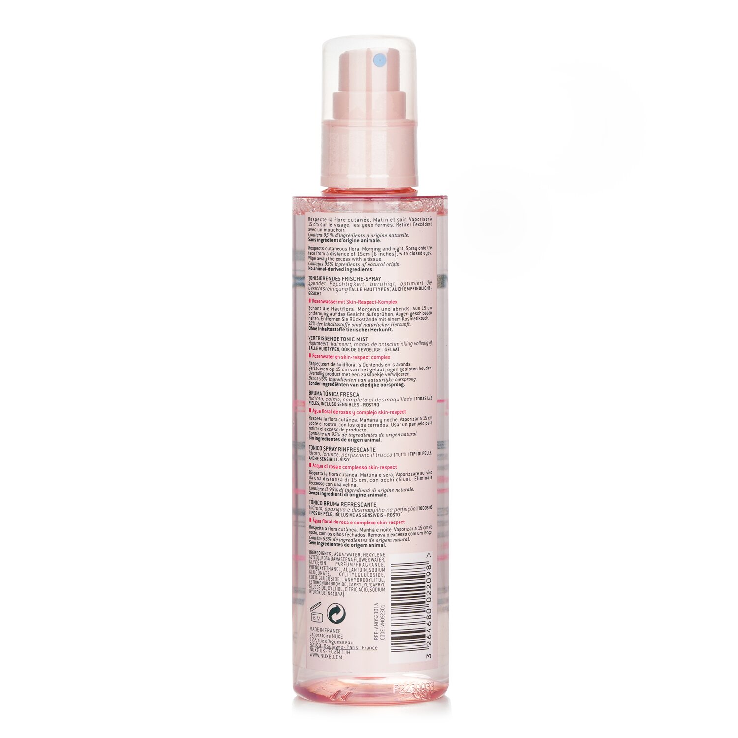 Nuxe Very Rose Refreshing Toning Mist 200ml/6.7oz