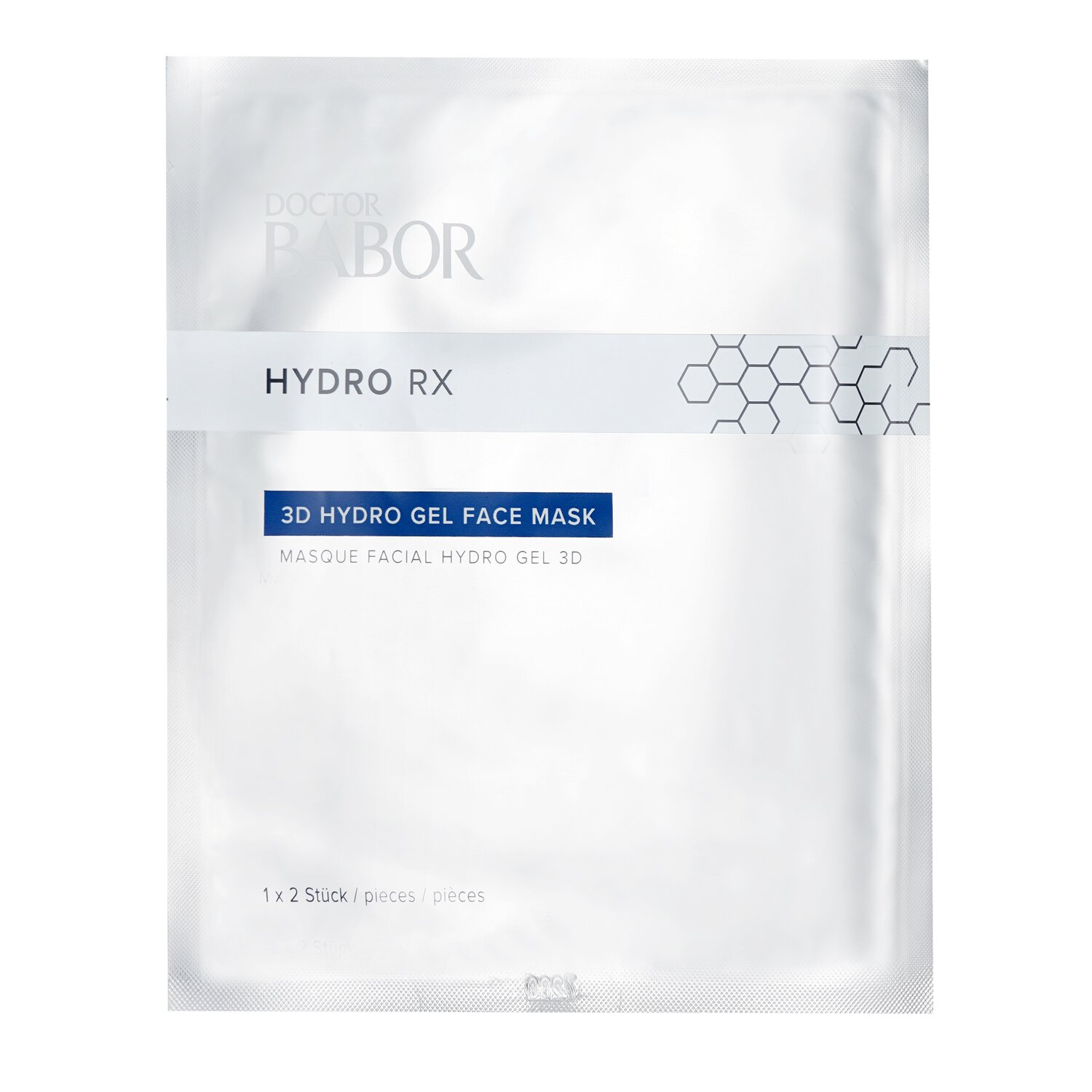 Babor Doctor Babor Hydro RX 3D Hydro gelová maska na obličej 4pcs