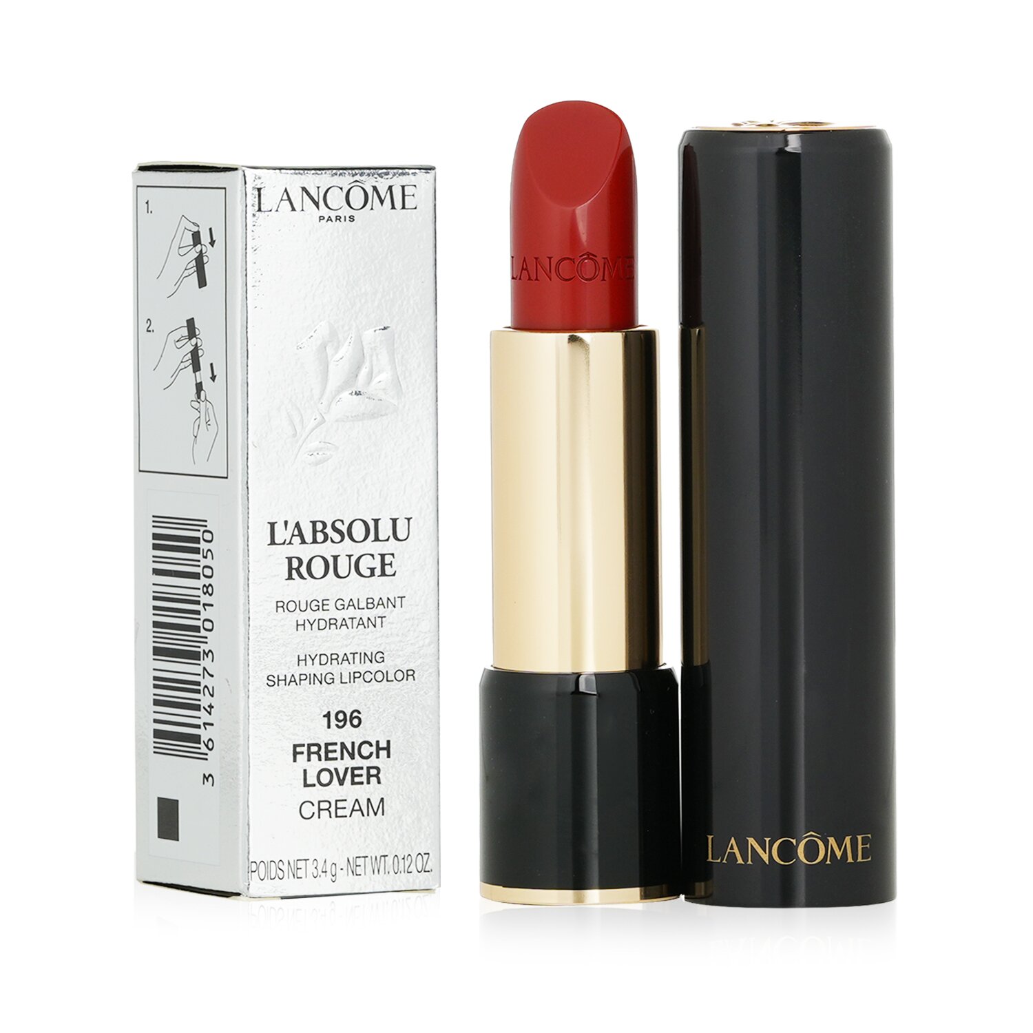 Lancome L' Absolu Rouge Hydrating Shaping Lipcolor 3.4g/0.12oz