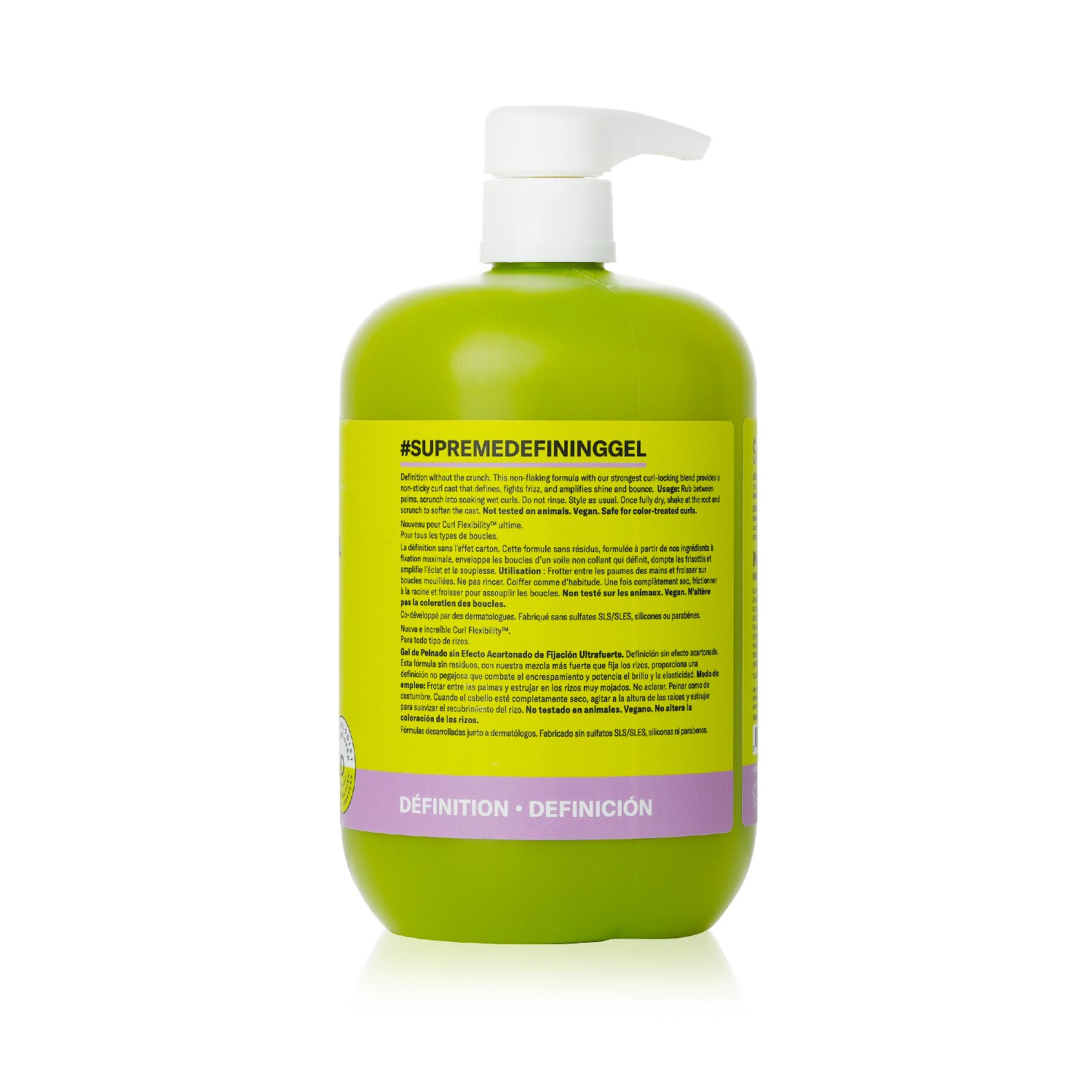 DevaCurl Supreme Defining Gel Super-Stong Hold No-Crunch Styler 946ml/32oz