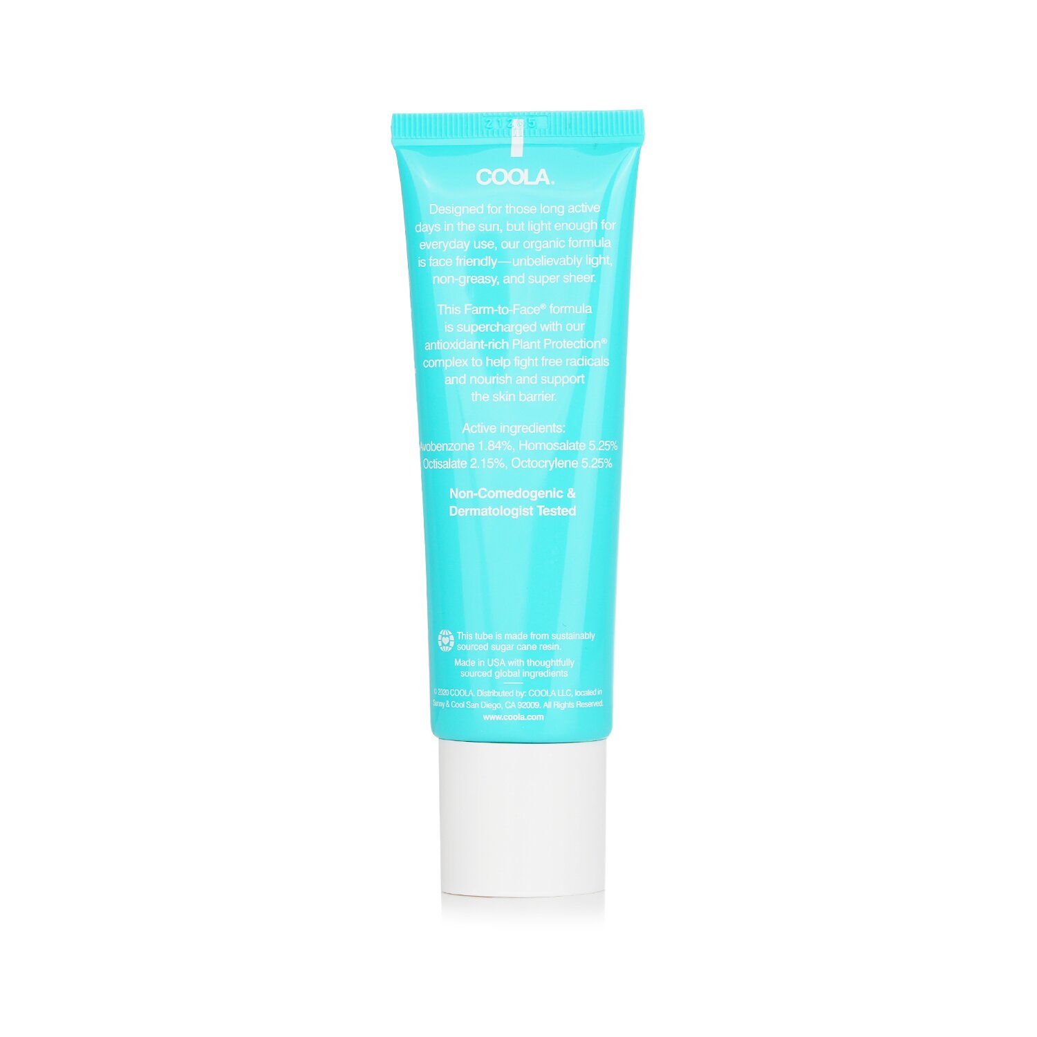 Coola Classic Face Organic Sunscreen Lotion SPF 50 - Fragrance Free 50ml/1.7oz