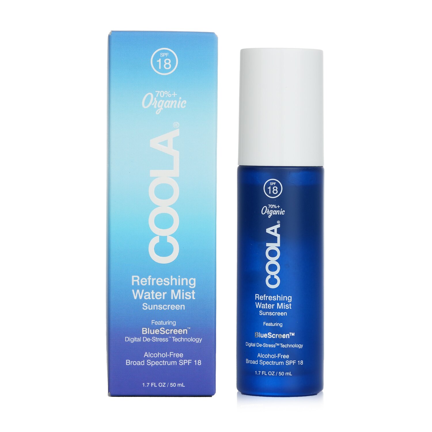 Coola Organic Refreshing Water Mist SPF 18 50ml/1.7oz