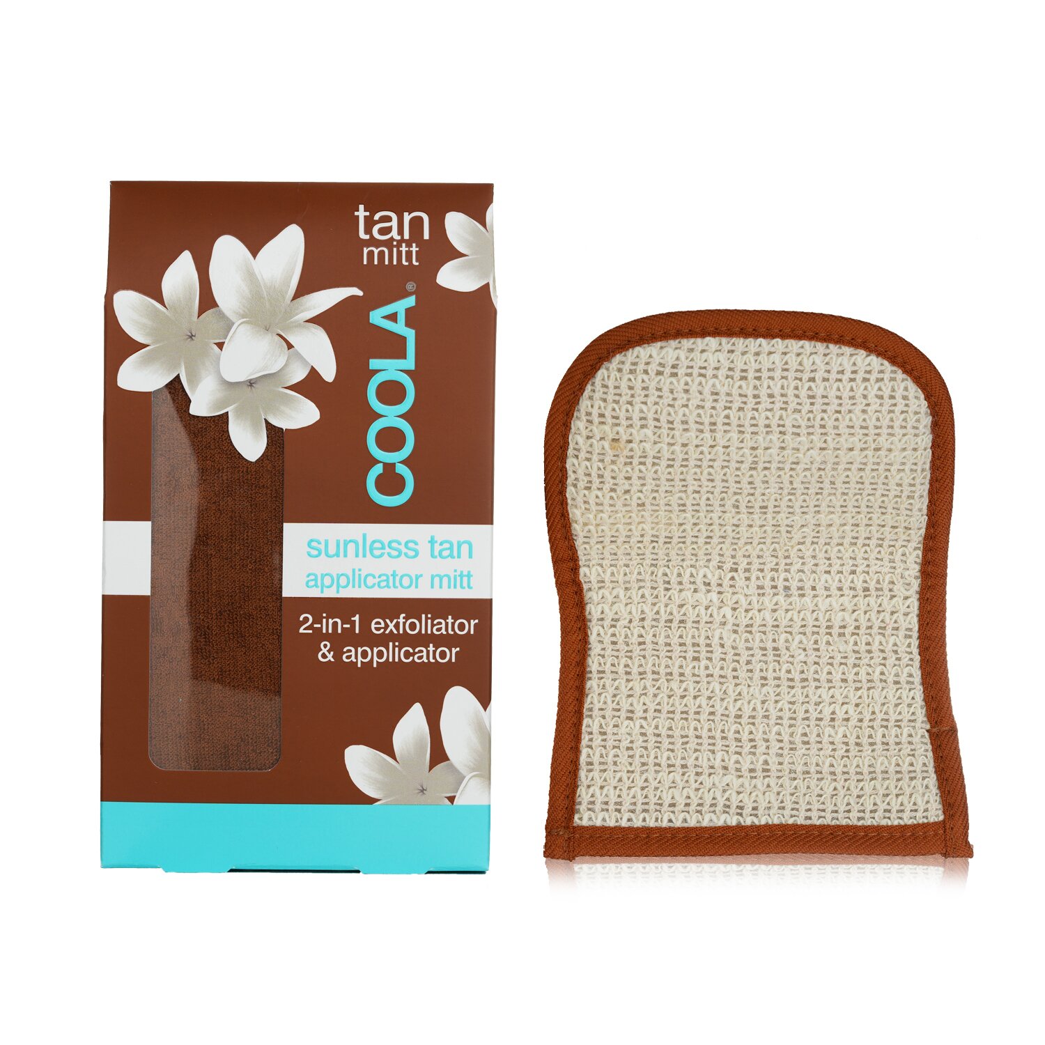 Coola Sunless Tan 2-In-1 Exfoliator & Applicator 1pc