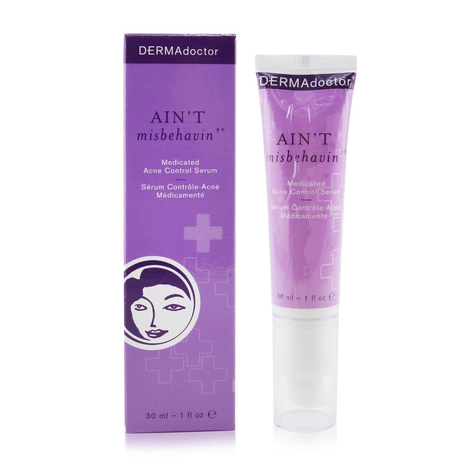 DERMAdoctor Ain't Misbehavin' Medicated Acne Control Serum (Exp. Date: 11/2022) 30ml/1oz