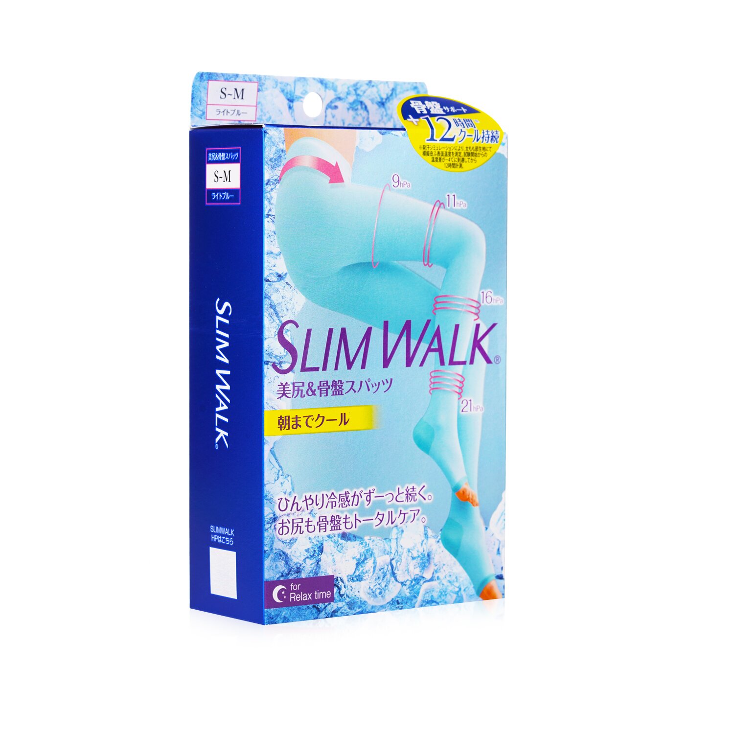 SlimWalk Cooling Compression Sleep Pantyhose 1pair