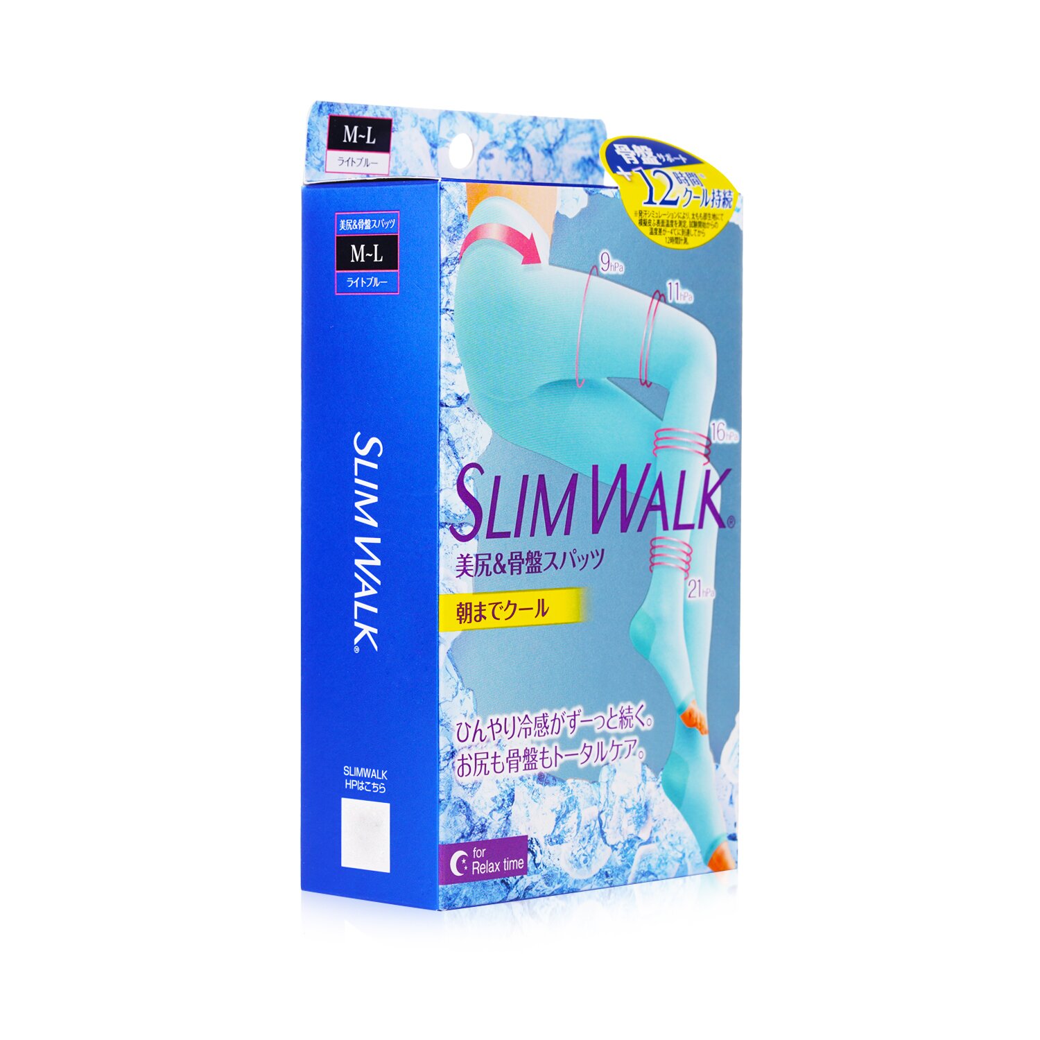 SlimWalk Cooling Compression Sleep Pantyhose 1pair