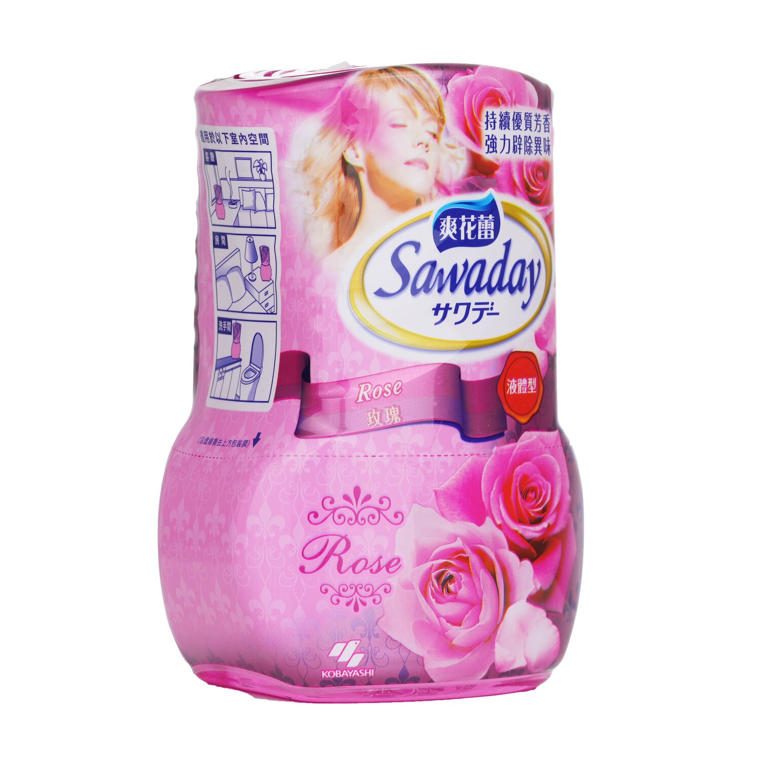 Kobayashi Sawaday Liquid Fragrance - Rose 350ml